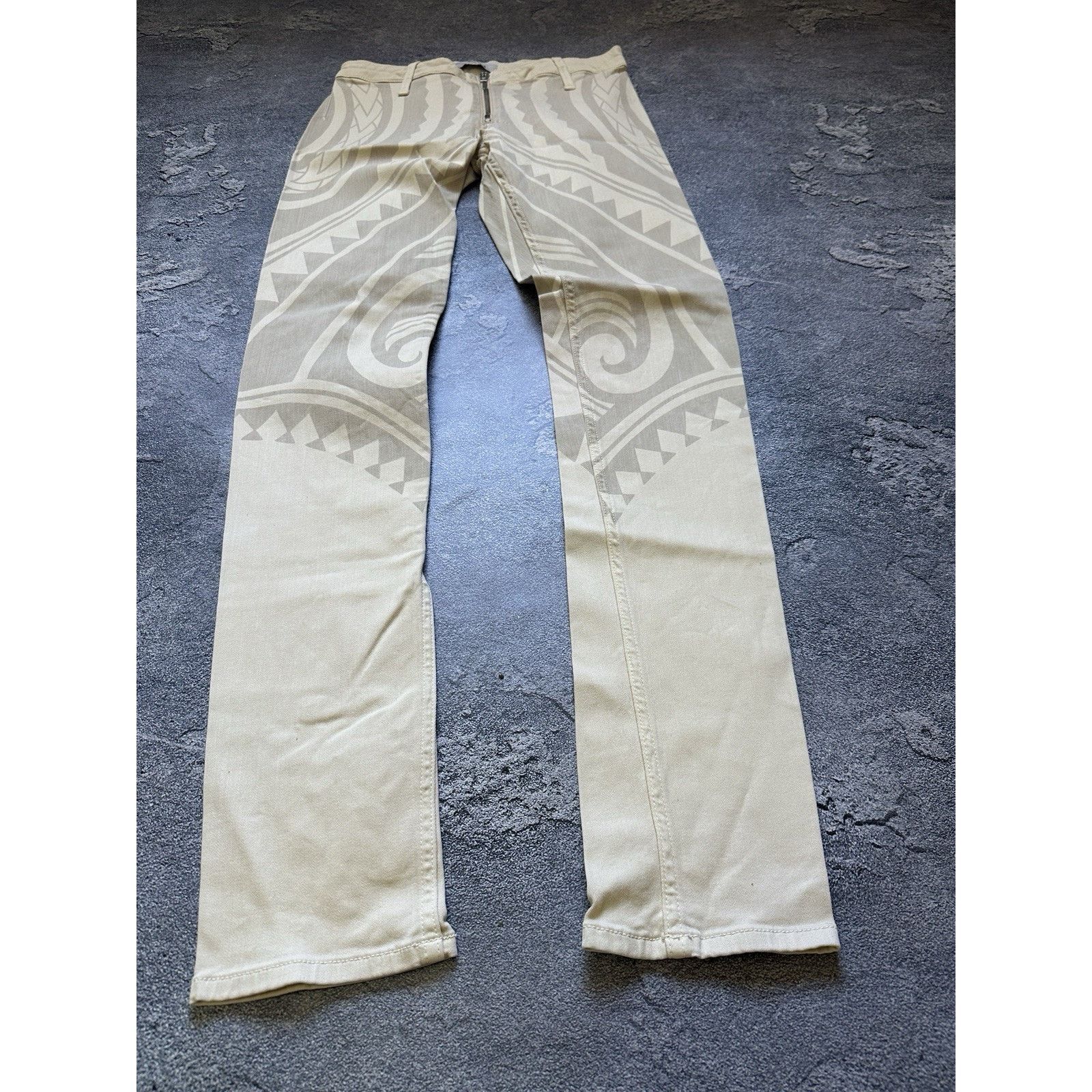 Acne Studios Vintage Acne Studios Flex Tatto Aztec Skinny Women’s Pants Size 29" - 6 Thumbnail