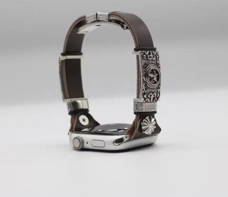 Jewelry Apple Watch PU Leather Band - 40 mm Size ONE SIZE - 1 Thumbnail