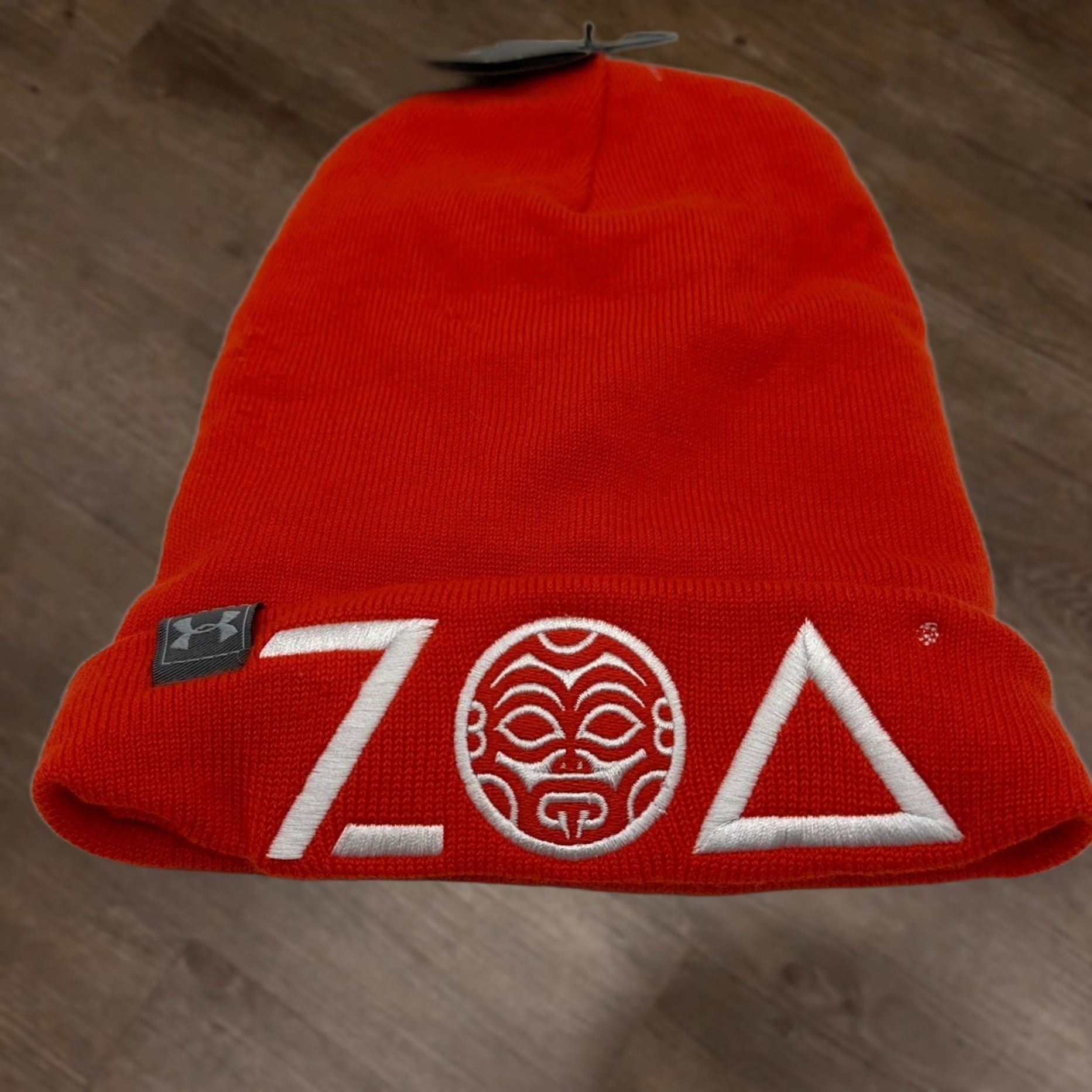 Under Armour Under Armour ZOA Energy Drink Mens Beanie Hats OSFA Red White Embroidered NEW Size ONE SIZE - 1 Thumbnail