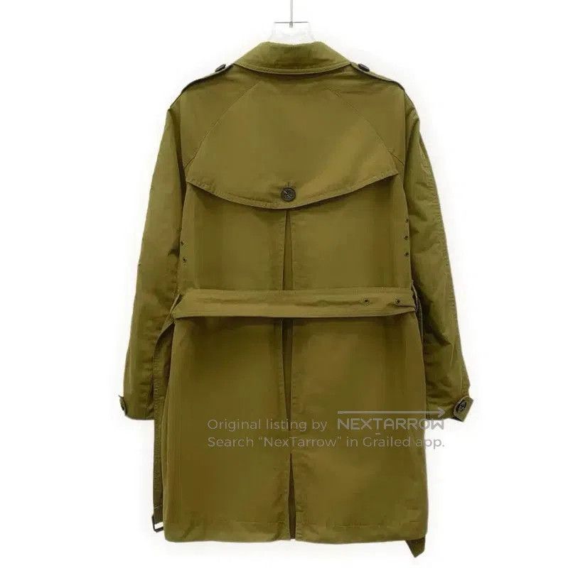 Burberry Burberry Military Green Women's Trench Coat. Size XXS / US 00 / IT 34 - 2 Thumbnail