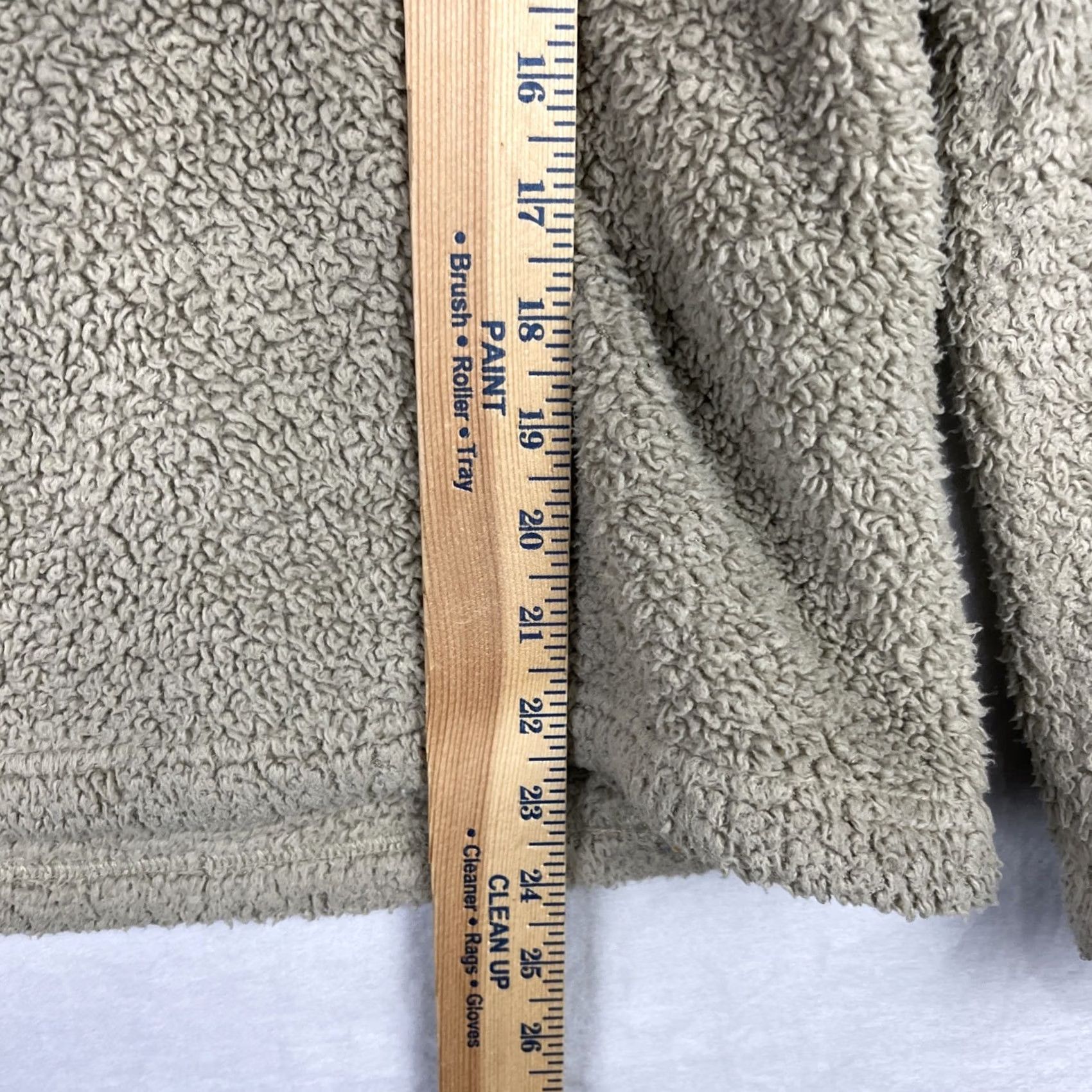 Patagonia Patagonia Sweater Womens XS Beige Quarter Zip Up Fleece Deep Pile Size XS / US 0-2 / IT 36-38 - 7 Thumbnail