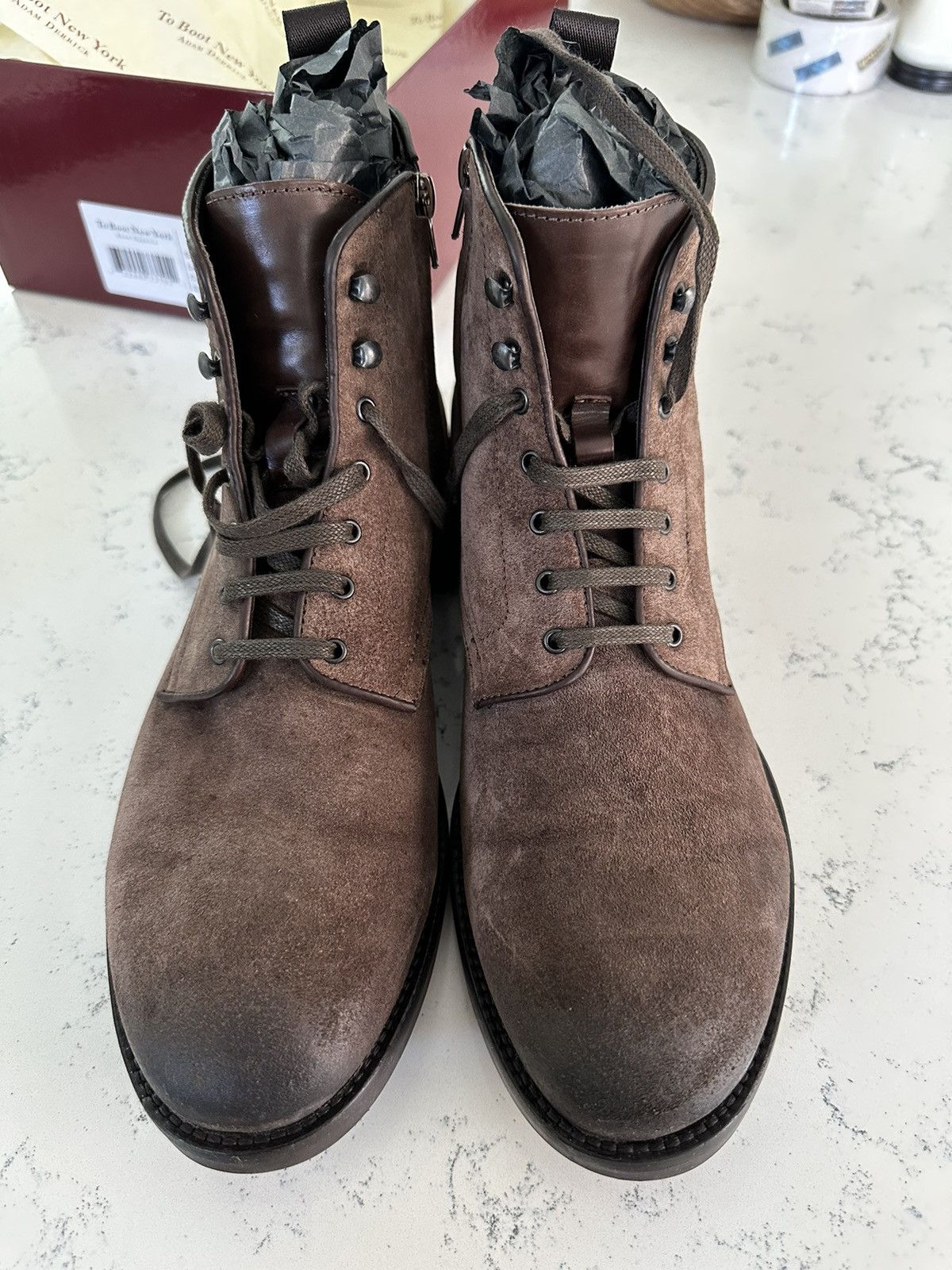 Athens To Boot New York Combat Boots