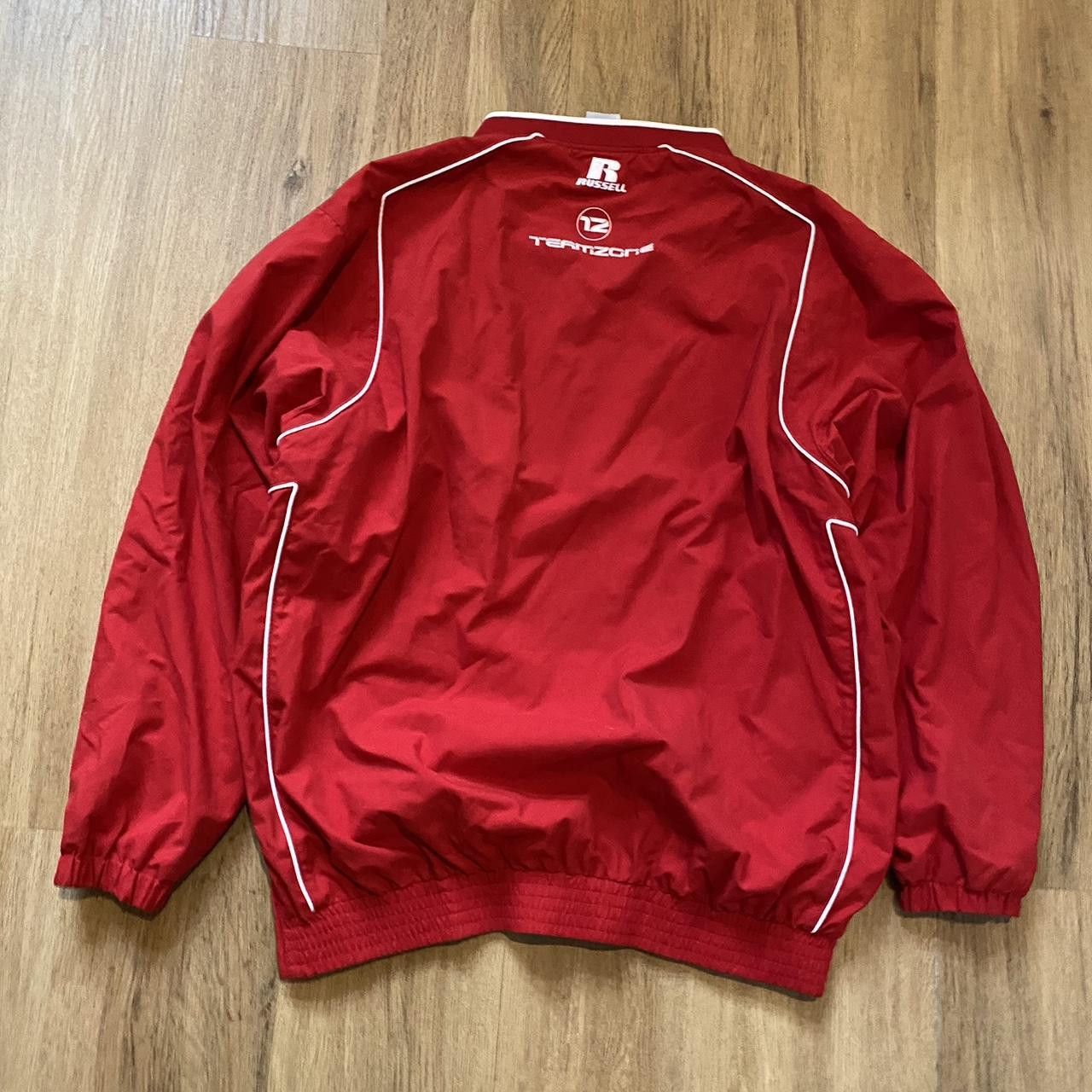 Russell Athletic Red and grey Austria football windbreaker football Size S / US 4 / IT 40 - 4 Thumbnail