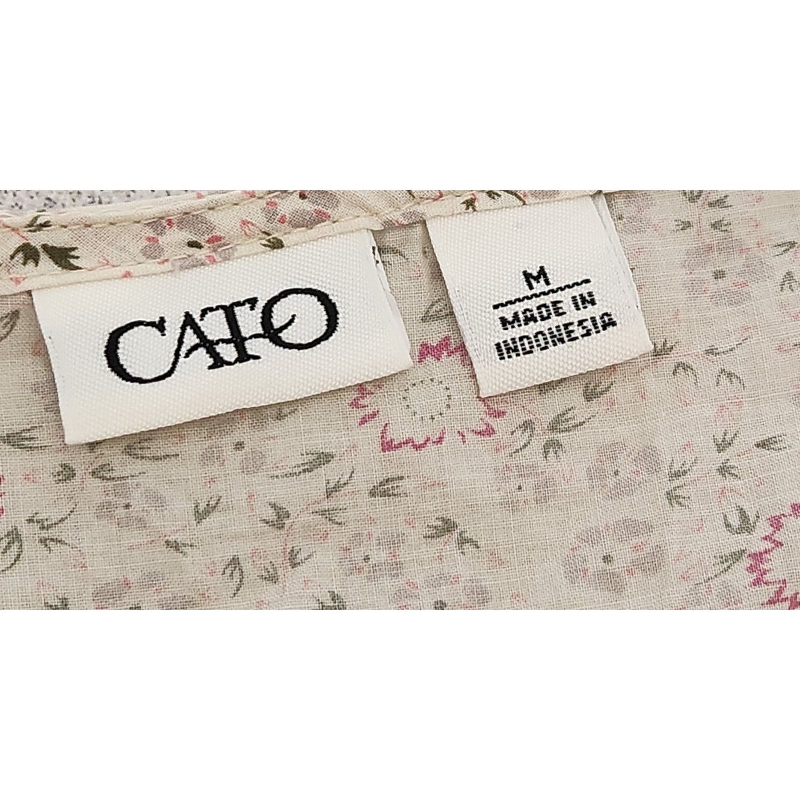 Other Cato Cream Pink Crisscross V Neck Sleeveless Top Medium Size M / US 6-8 / IT 42-44 - 5 Thumbnail
