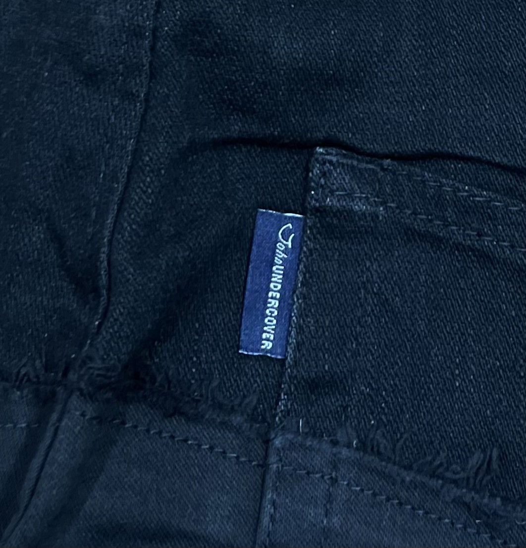 Undercover JohnUndercover hybrid black slim fit trousers Size US 32 / EU 48 - 4 Thumbnail