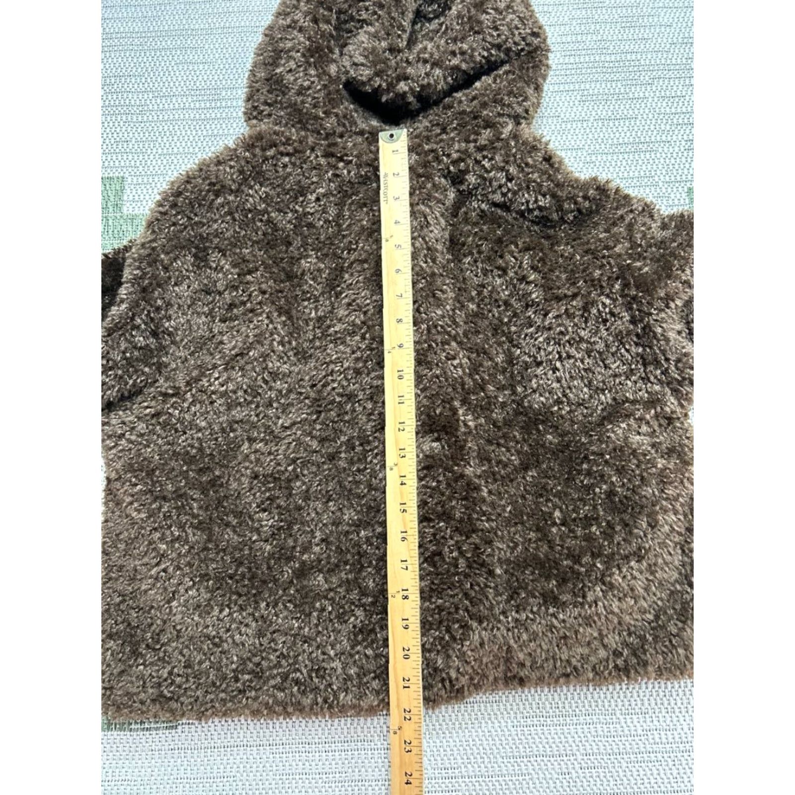 Zara Zara Jacket Womens XL Brown Toggle Fleece Size XL / US 12-14 / IT 48-50 - 7 Thumbnail