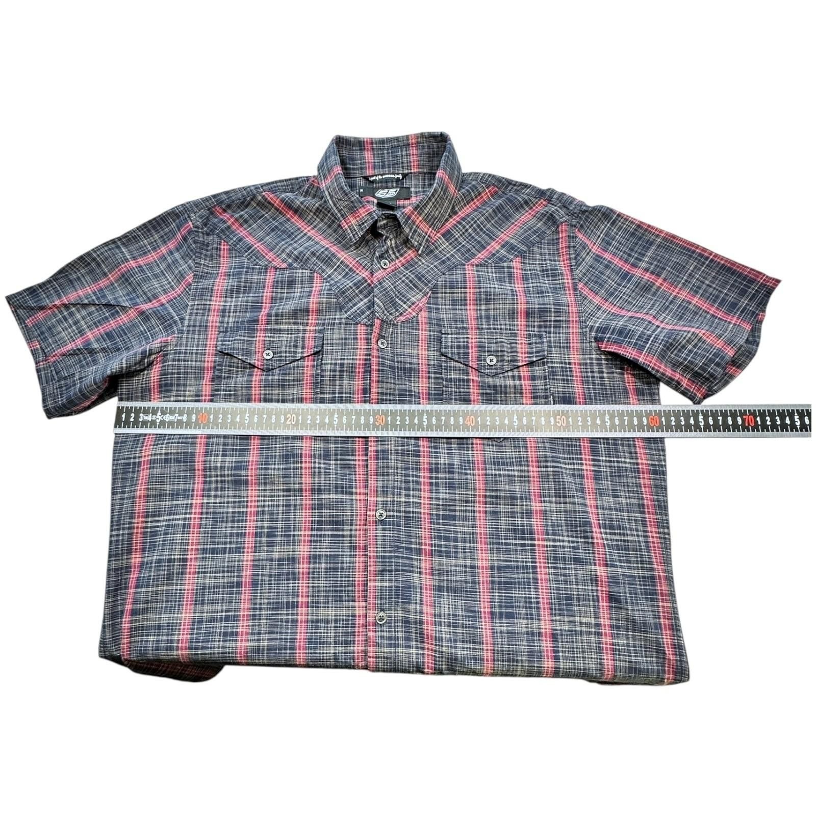 Diesel Diesel Shirt Men's UK Size 2XL Blue Plaid Pattern Pockets Size US XXL / EU 58 / 5 - 9 Thumbnail