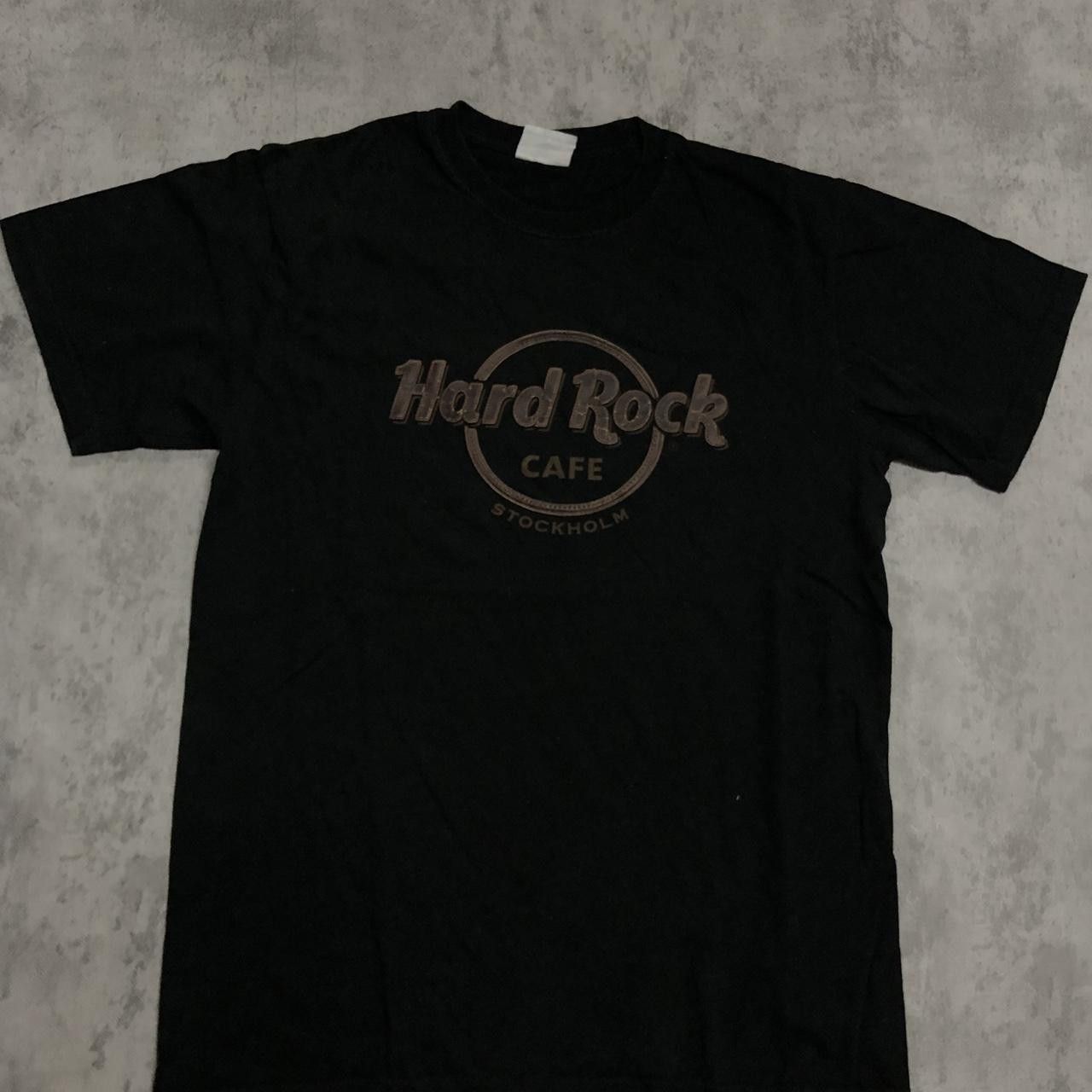 Hard Rock Cafe Hard Rock Cafe Stockholm black cotton t-shirt Size US L / EU 52-54 / 3 - 1 Thumbnail