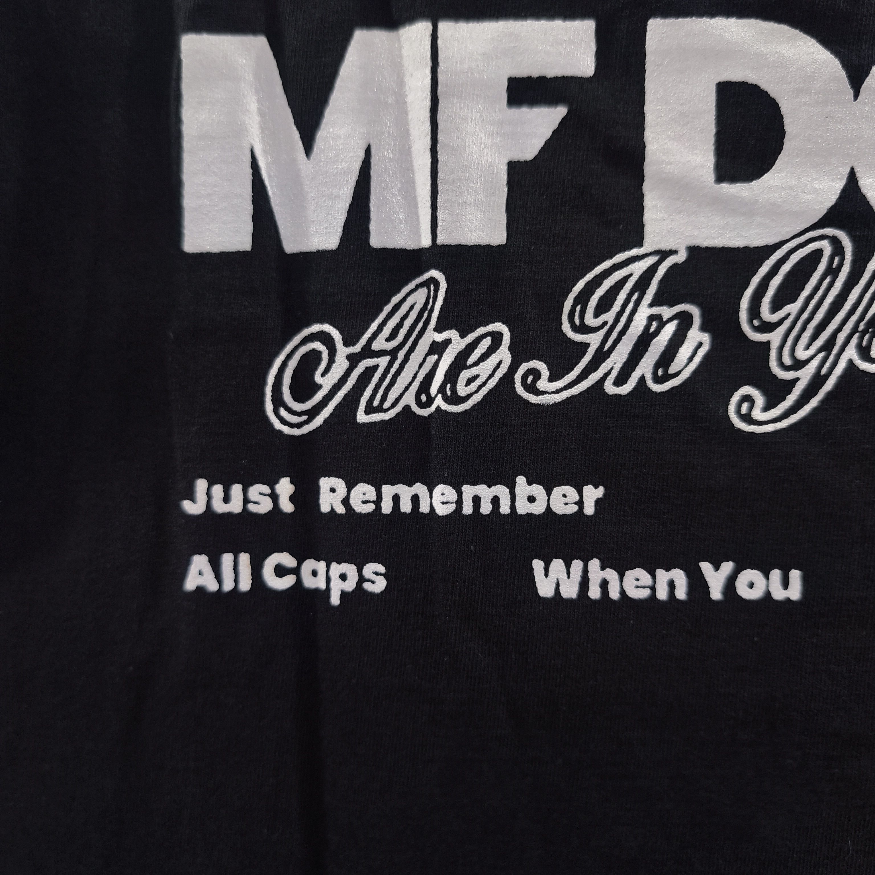 Rap Tees MF Doom Jane Doom T-shirt Size US XL / EU 56 / 4 - 13 Thumbnail