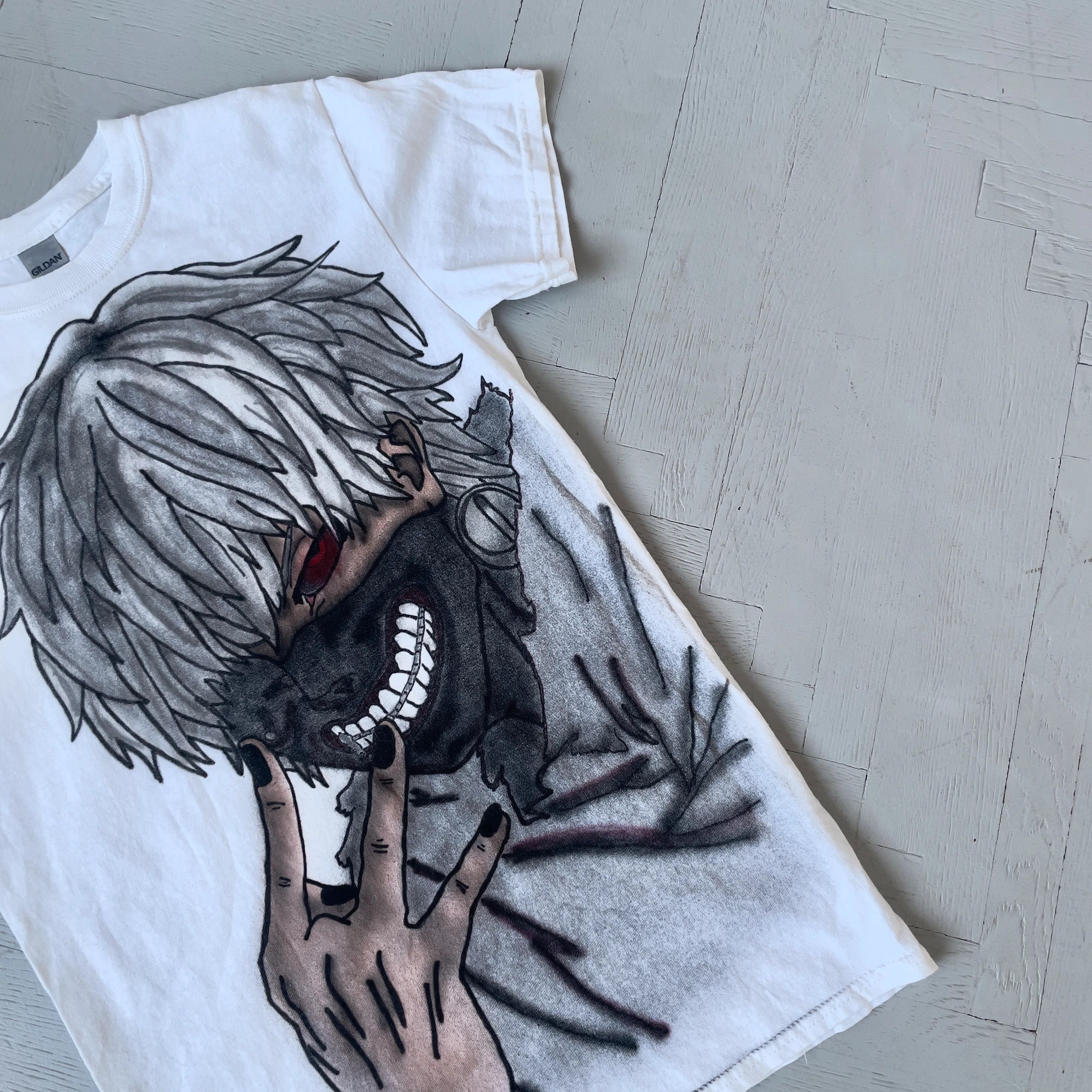 Anime Anime Graphic Tee Shirt Size US S / EU 44-46 / 1 - 2 Thumbnail
