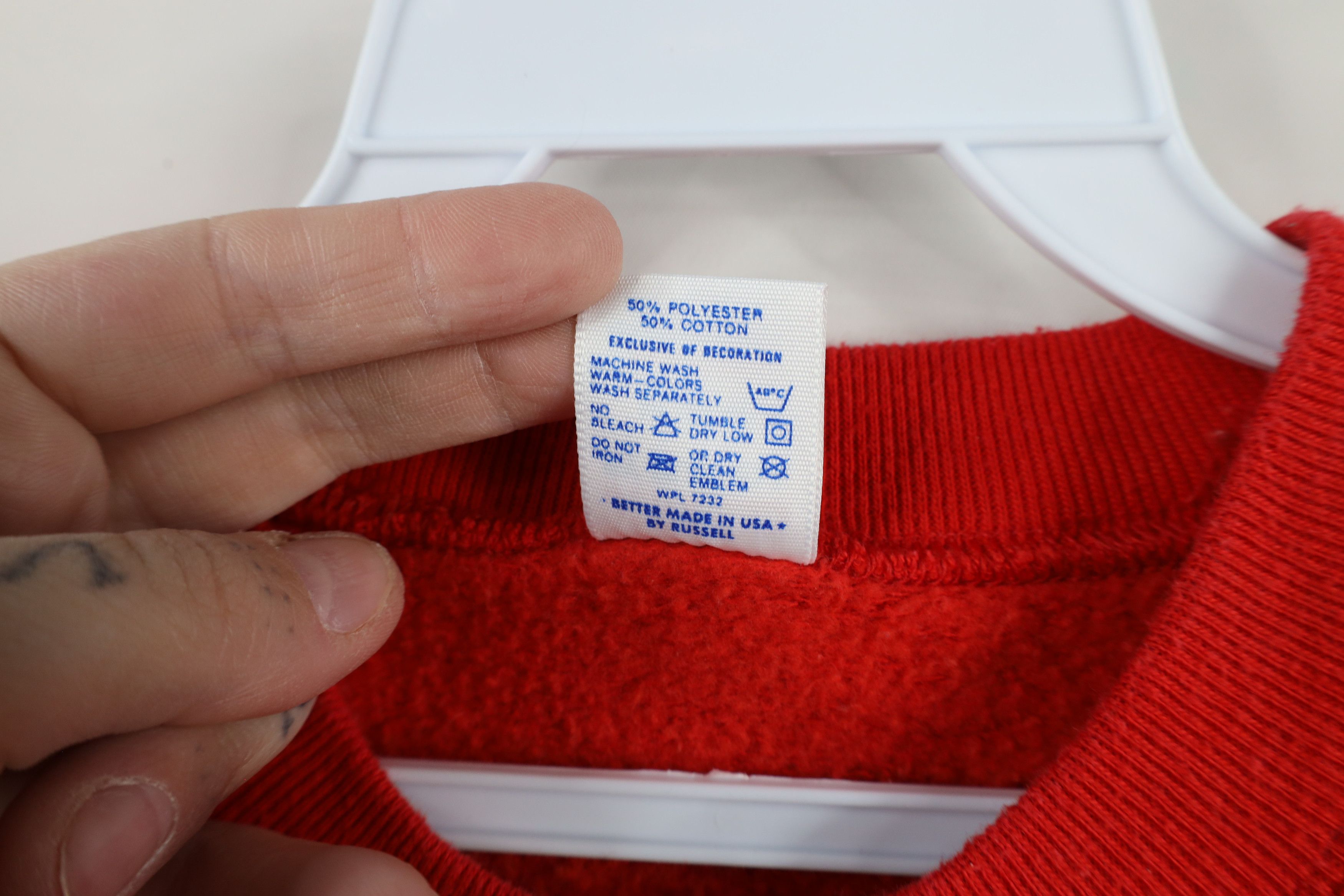 Russell Athletic × Vintage Vintage 70s 80s Russell Athletic University Sweatshirt USA Size M / US 6-8 / IT 42-44 - 9 Thumbnail