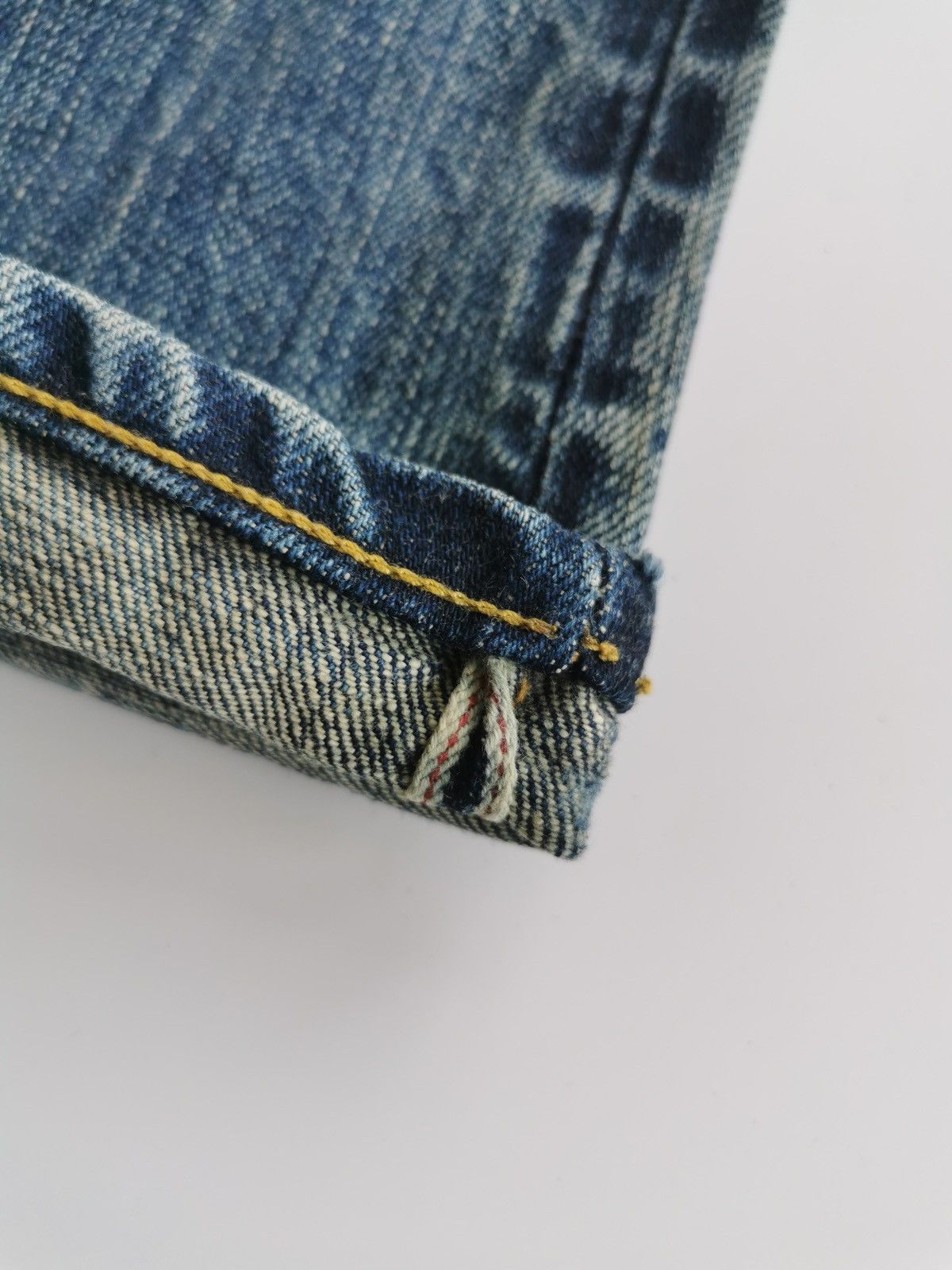 Japanese Brand Bootcut Selvedge Justin Brand Distressed Denim Jeans Size US 28 / EU 44 - 4 Thumbnail