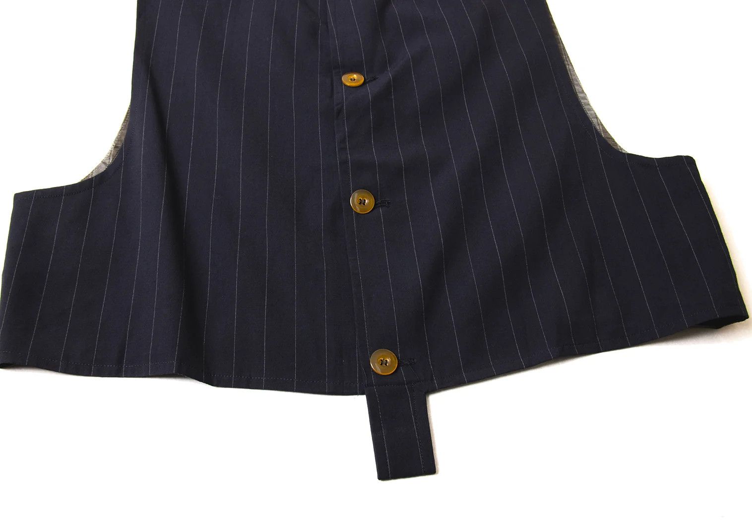 Emporio Armani Striped Sleeveless Vest in Navy Gray Size 48 Size US M / EU 48-50 / 2 - 5 Thumbnail