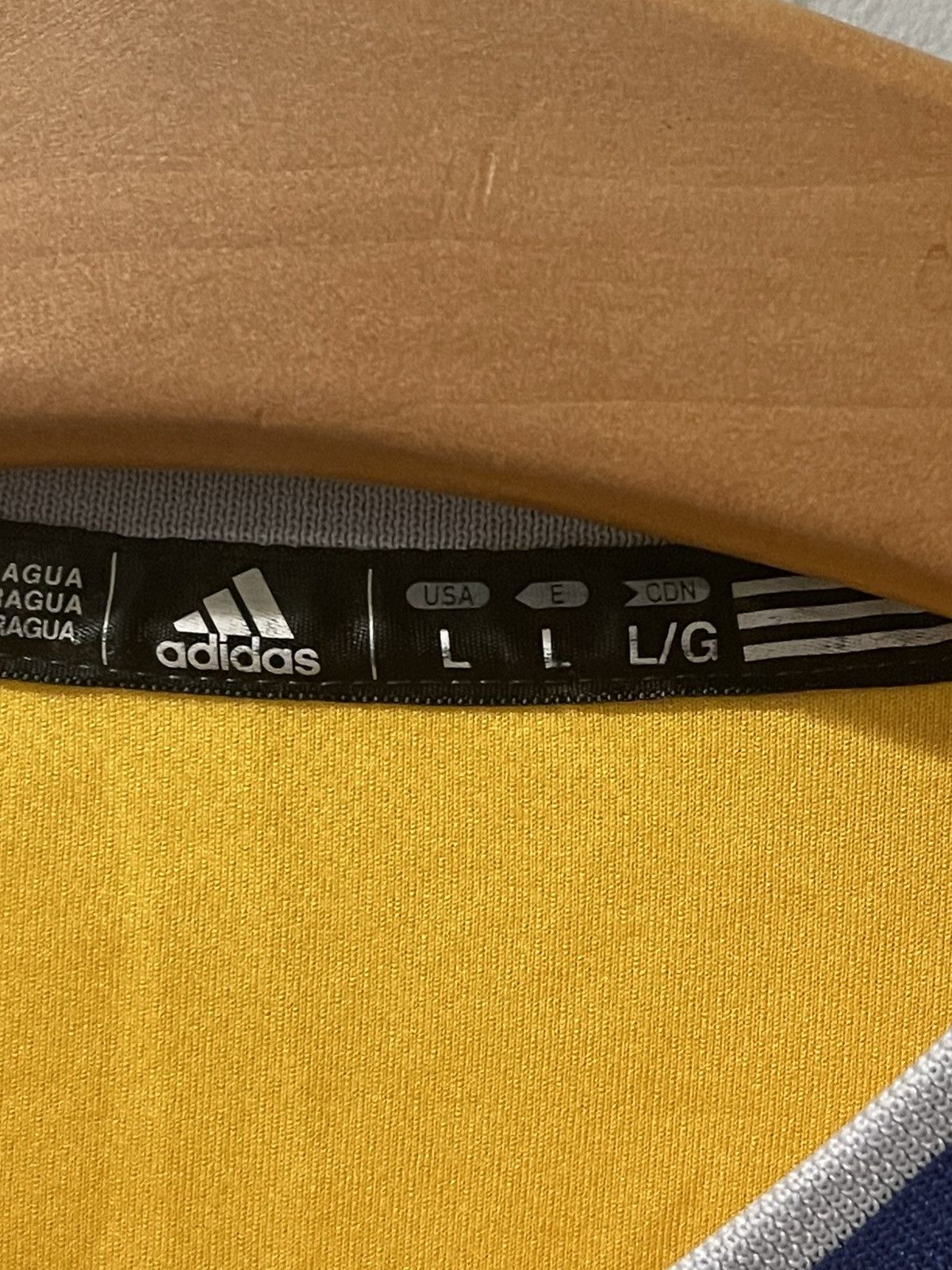 Adidas Adidas Steph Curry GS Warriors Sleeved Jersey Large Bin 1 Size US L / EU 52-54 / 3 - 5 Thumbnail