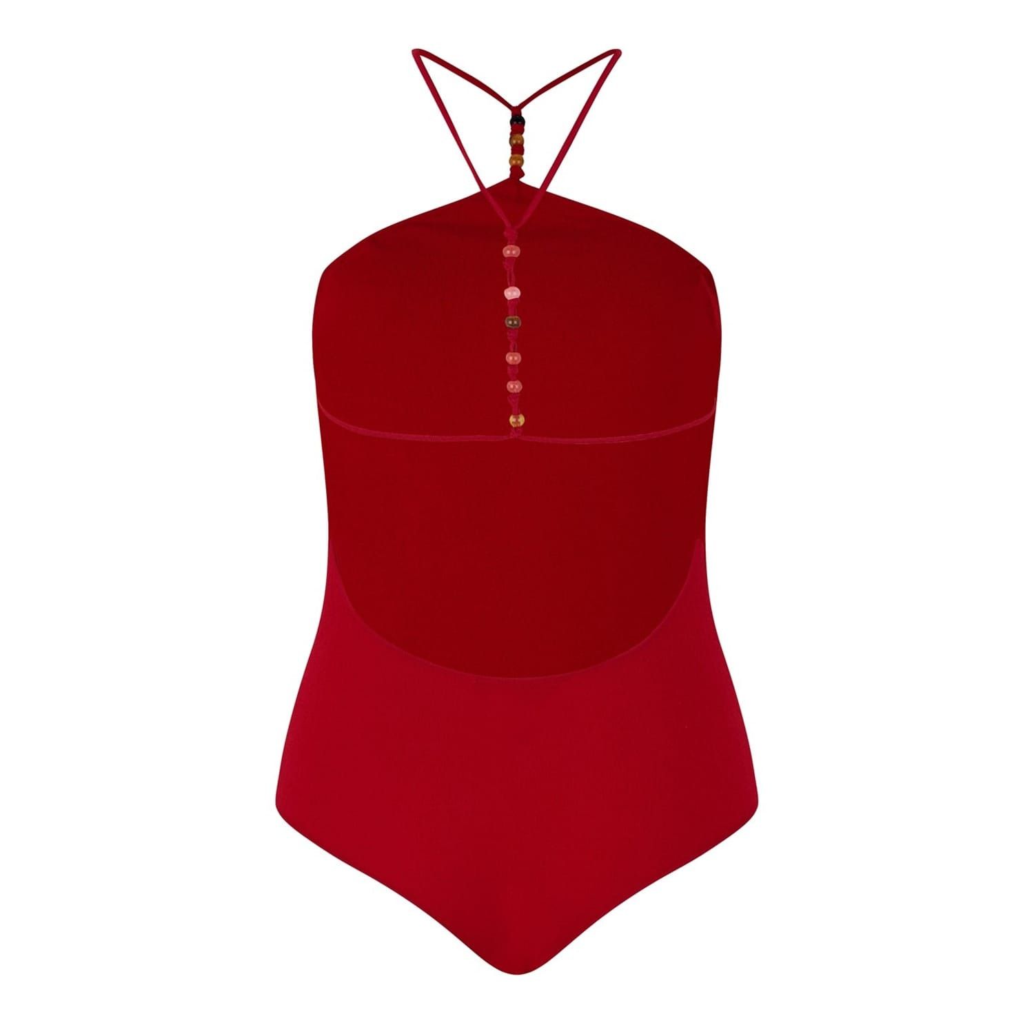 Bottega Veneta Bottega Veneta Bv Halt Cashm Body in Red Size S / US 4 / IT 40 - 2 Thumbnail