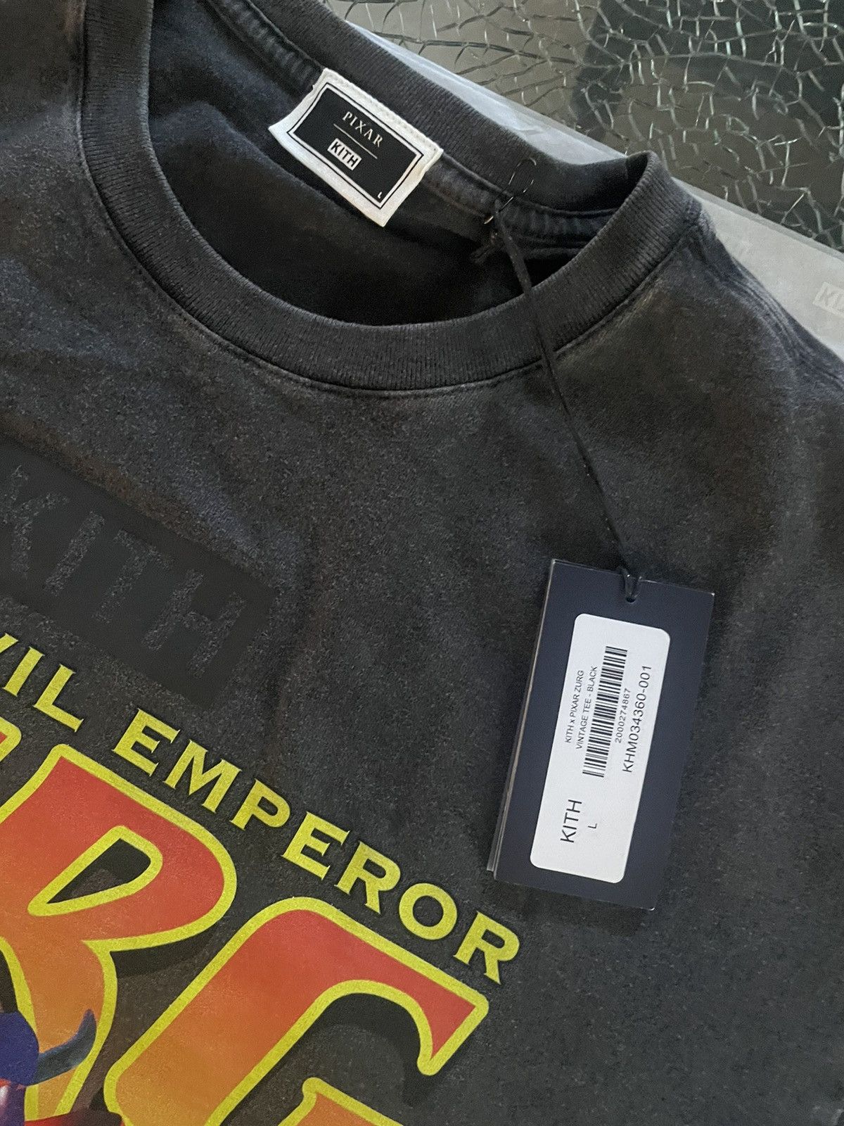 Disney Kith for Pixar Zurg vintage tee size large brand new
