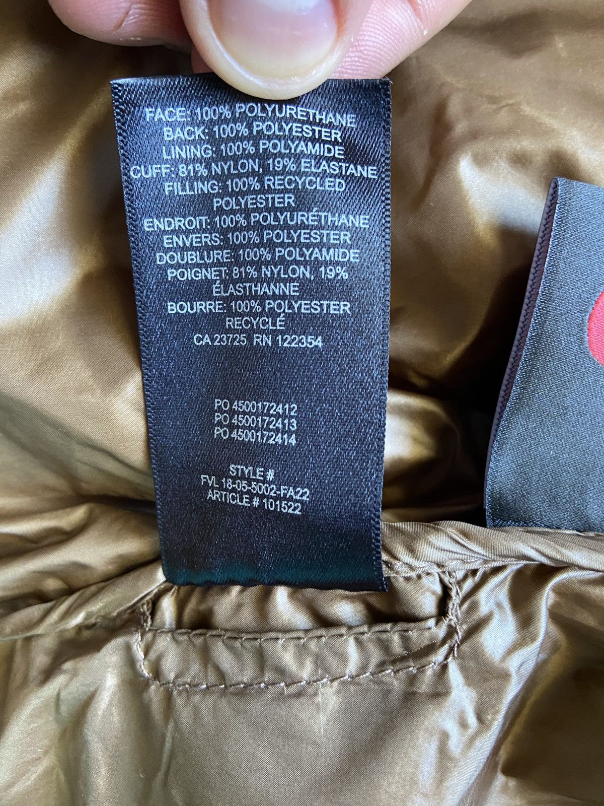 Aritzia Aritzia The Super Puff - Gold Hi-Gloss - Size M Size M / US 6-8 / IT 42-44 - 9 Thumbnail