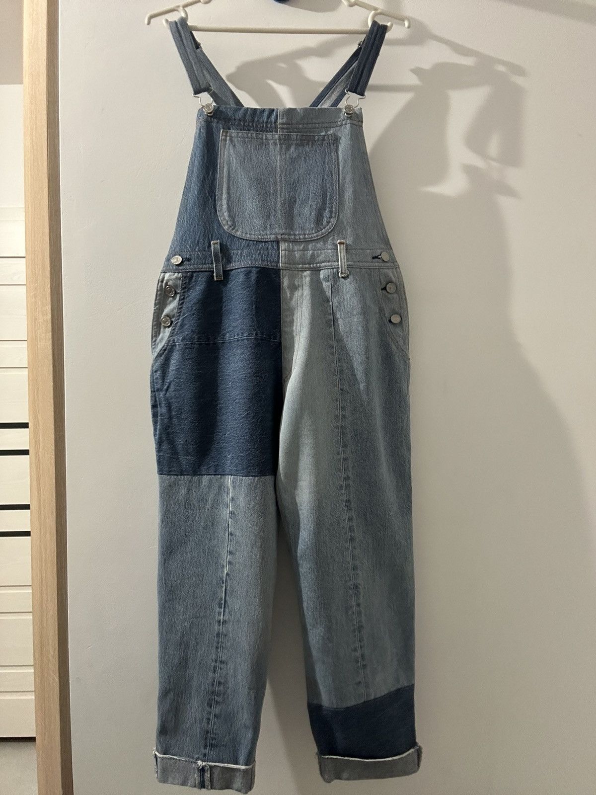 RE/DONE RE/DONE x Levi's unique patchwork dungarees Size 30" / US 8 / IT 44 - 13 Thumbnail