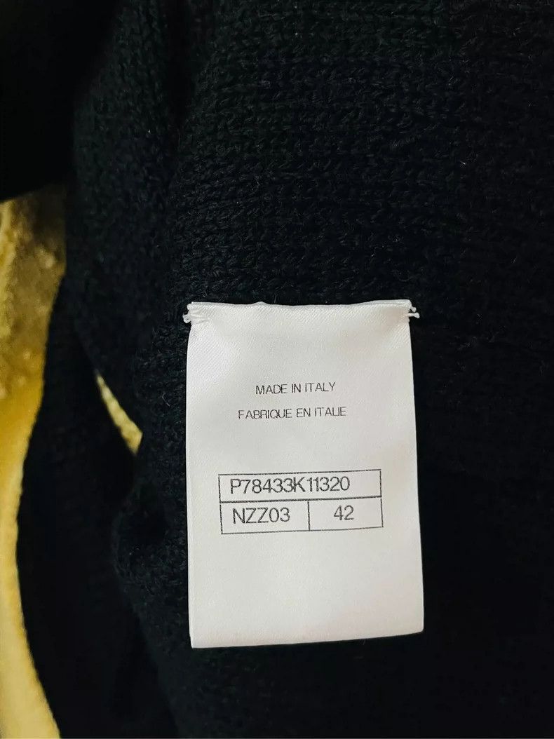 Chanel Chanel 24K Duvier series black and yellow color block v-nec Size M / US 6-8 / IT 42-44 - 5 Thumbnail