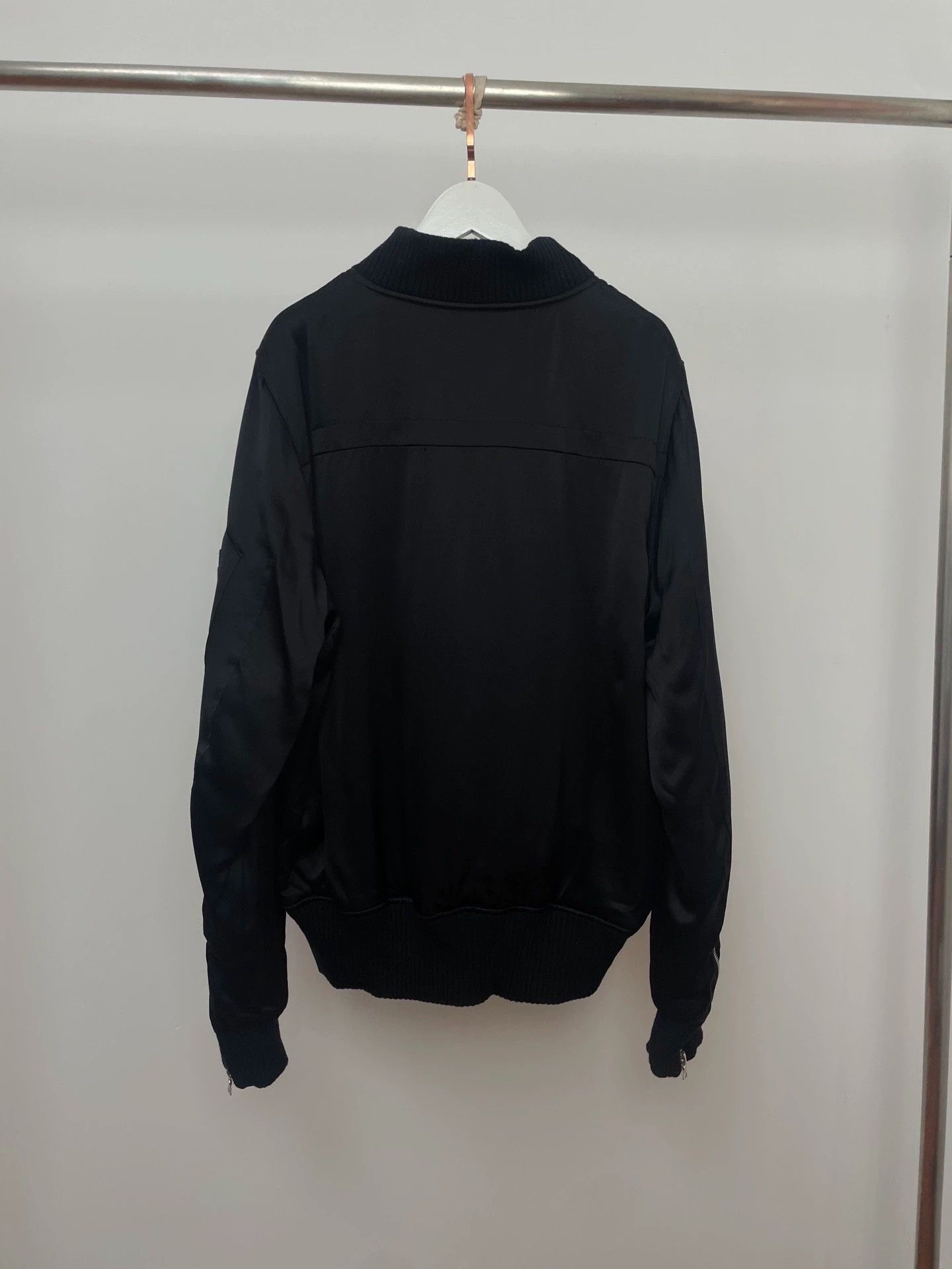 Amiri Amiri MA-1 Silk-Cotton Bomber Jacket L New Size US M / EU 48-50 / 2 - 2 Thumbnail