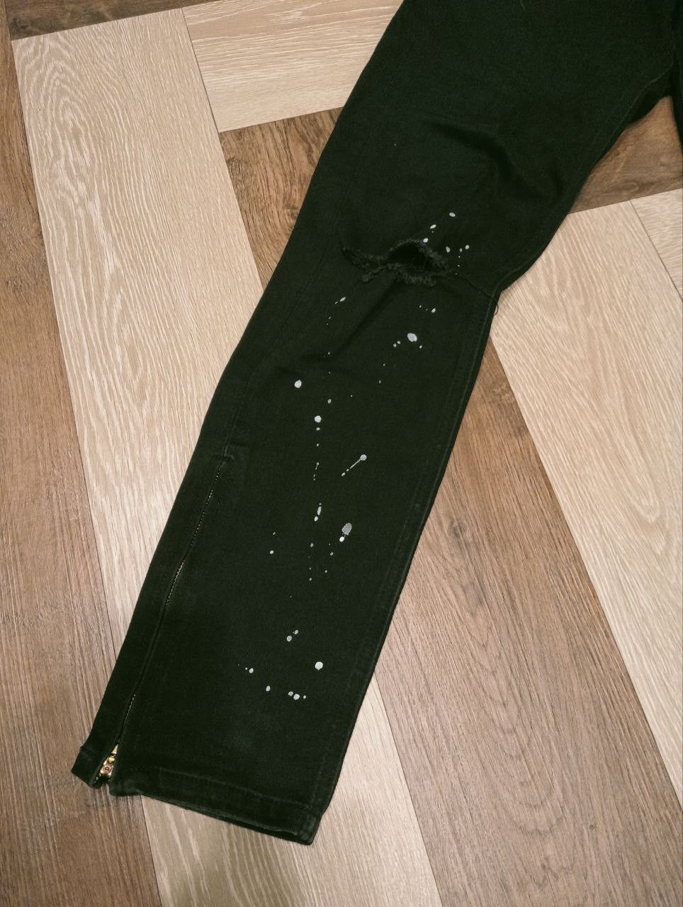 Number (N)ine NUMBER NINE JAPAN STRETCH PAINTER PANTS Size US 34 / EU 50 - 3 Thumbnail