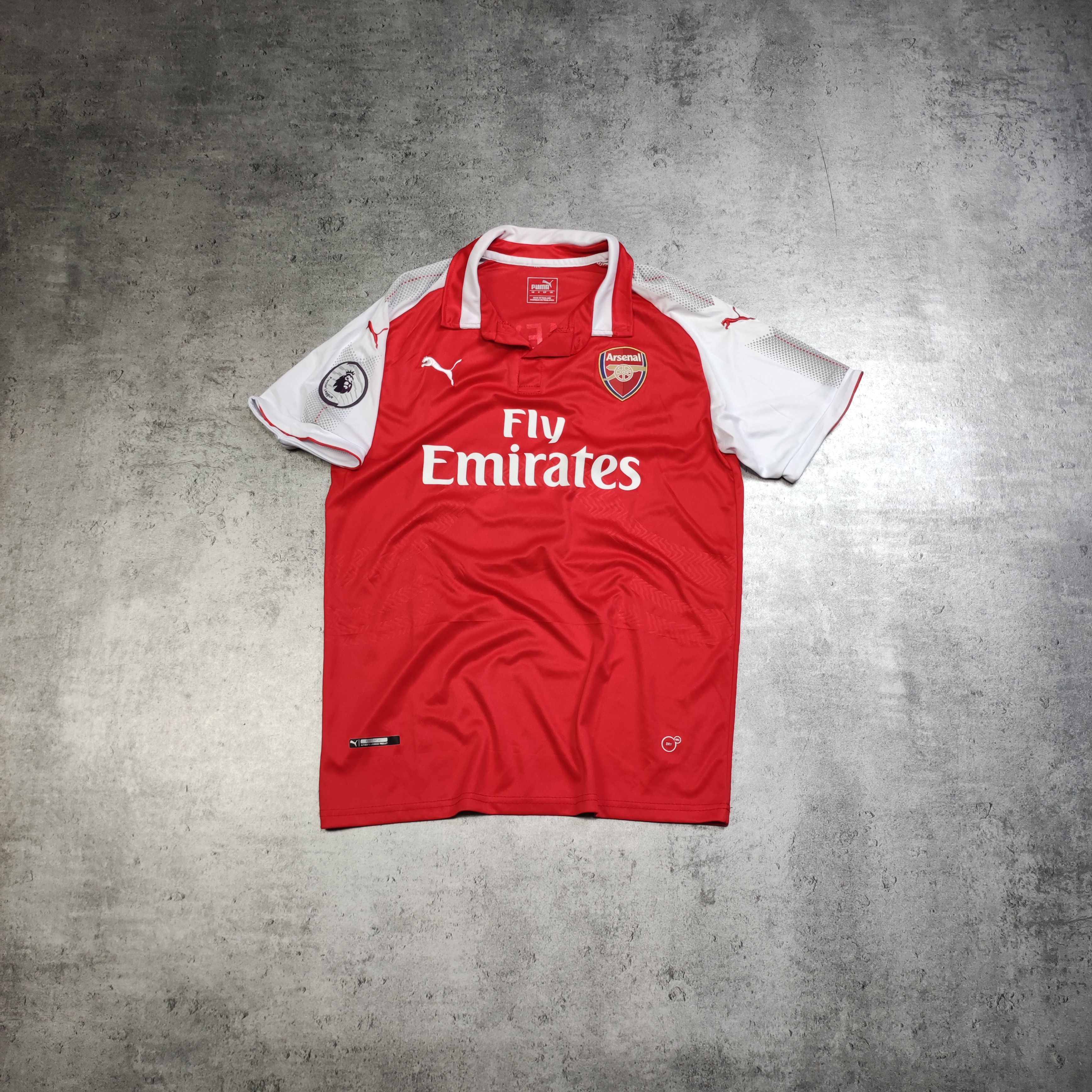 Vintage Arsenal London Puma Football Longsleeve #14 Aubameyang Kit Size US M / EU 48-50 / 2 - 2 Thumbnail
