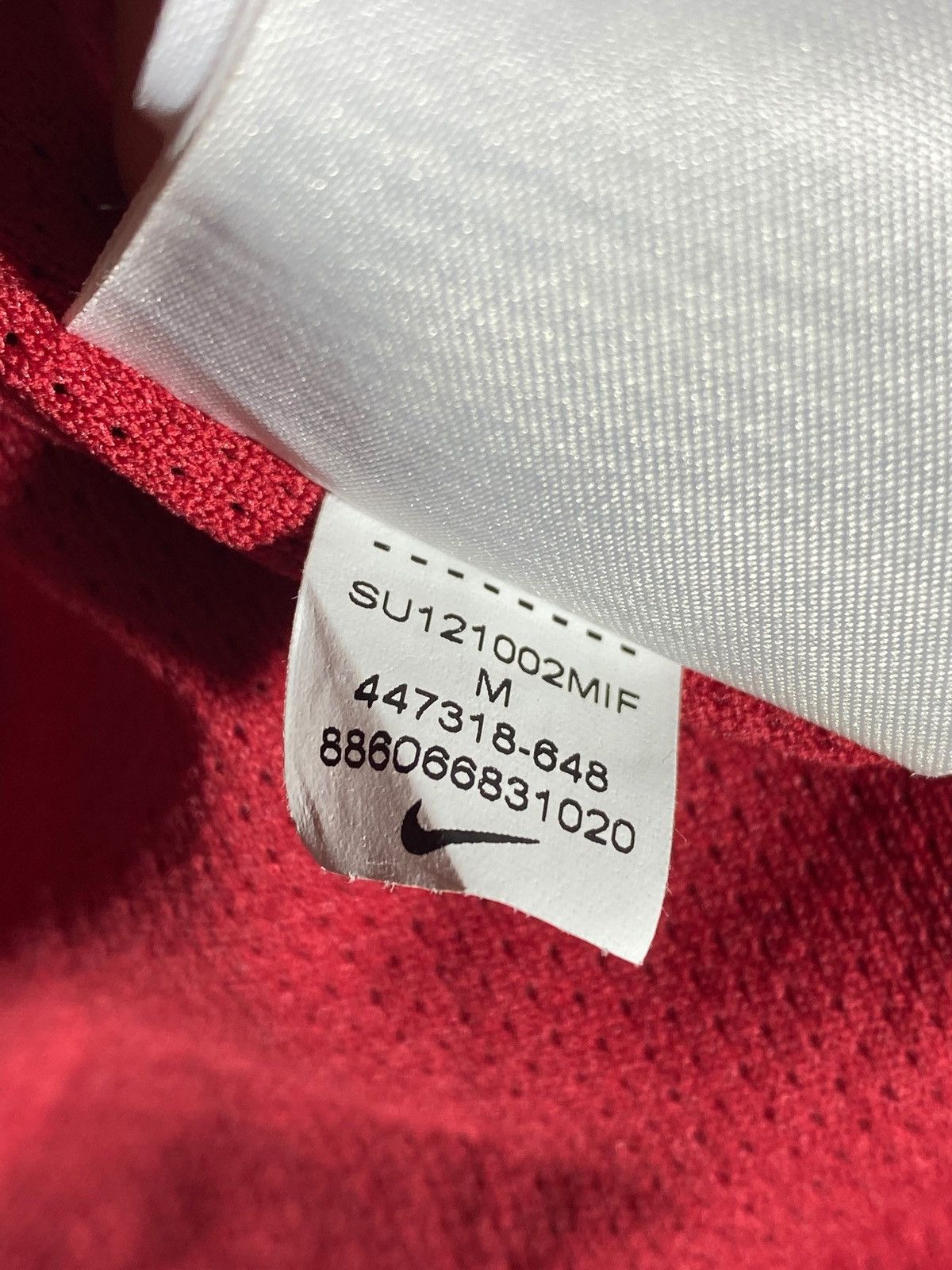 Nike Nike Mainz Hot Red Drill Jacket Size US M / EU 48-50 / 2 - 18 Thumbnail