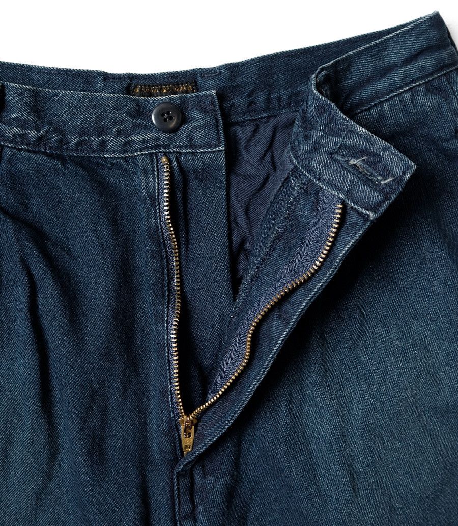 Kapital KAPITAL 10oz indigo denim shorts pants Hutte remake new Size US 30 / EU 46 - 4 Thumbnail