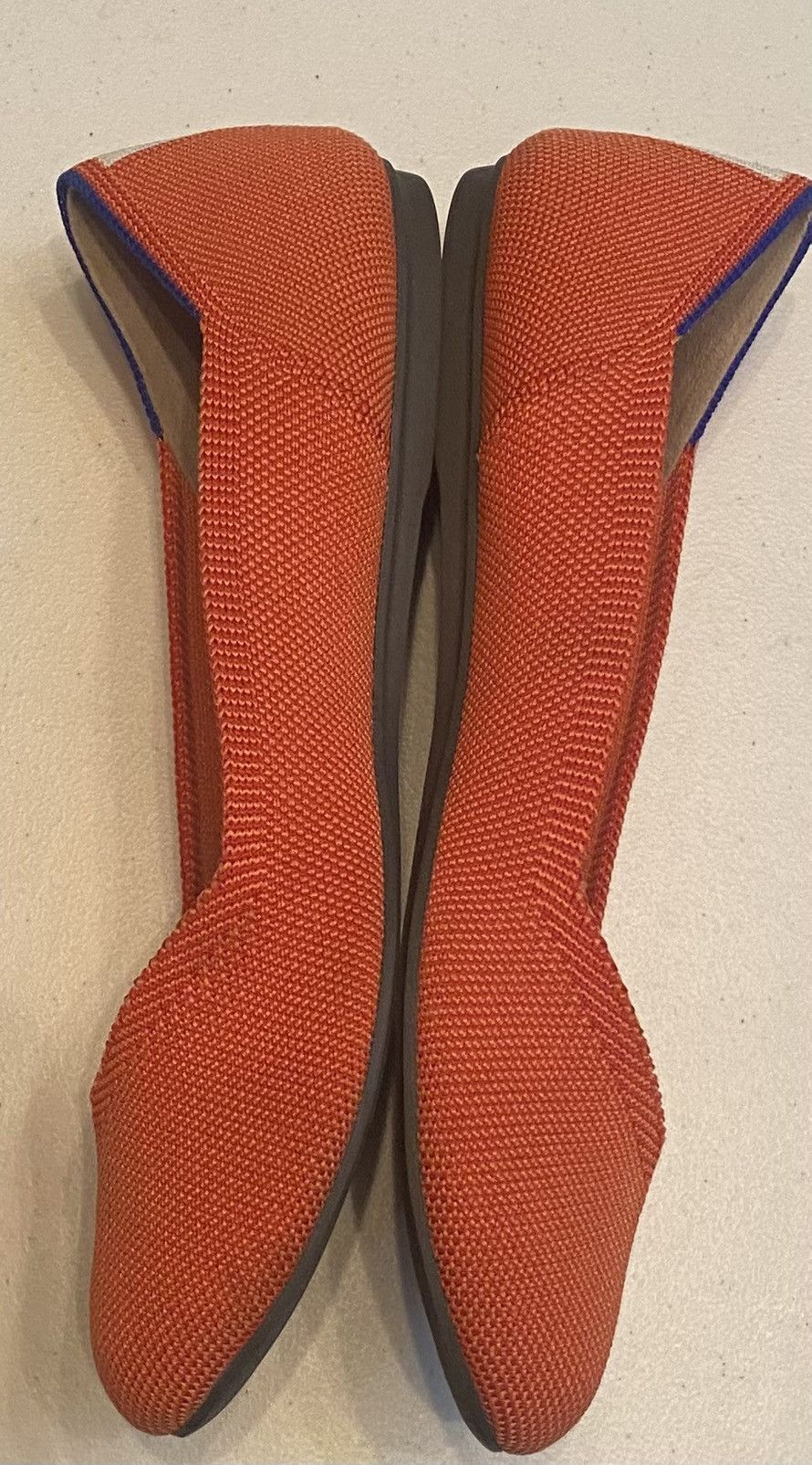 Rothy's Rothy's The Flats Persimmon Marina Heel Stripe 8.5 US Size US 8.5 / IT 38.5 - 5 Thumbnail