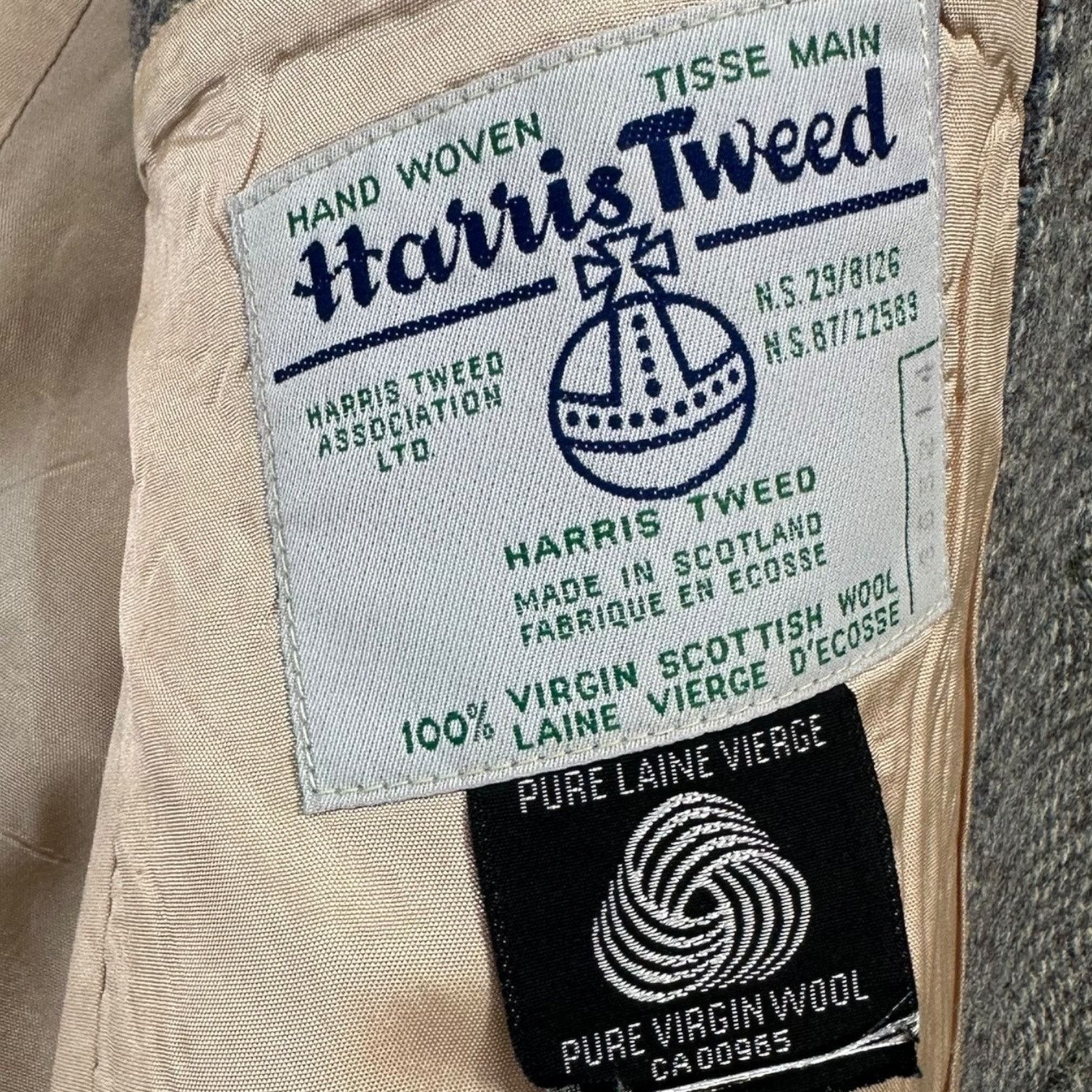 Harris Tweed Harris Tweed Basketweave Blazer Mens 42R Wool Sport Coat Size 42R - 5 Thumbnail