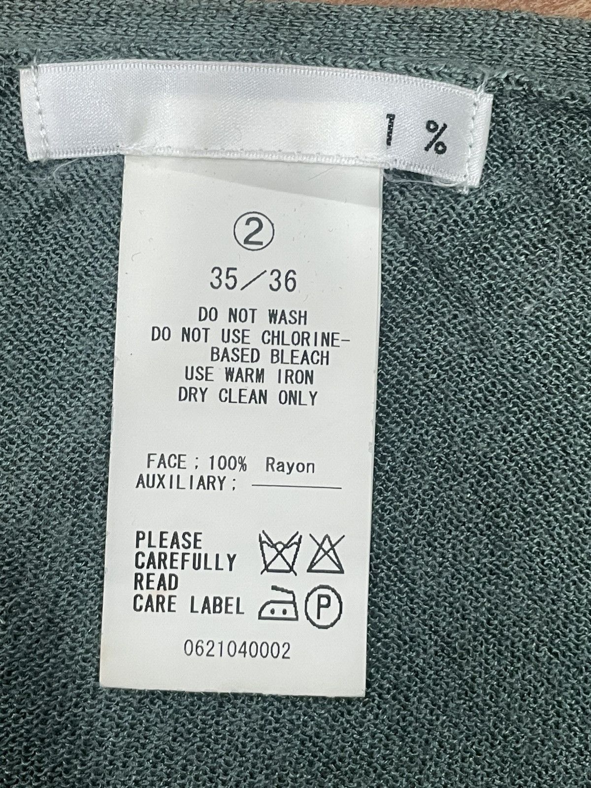 Japanese Brand 1% cardigan Size M / US 6-8 / IT 42-44 - 3 Thumbnail
