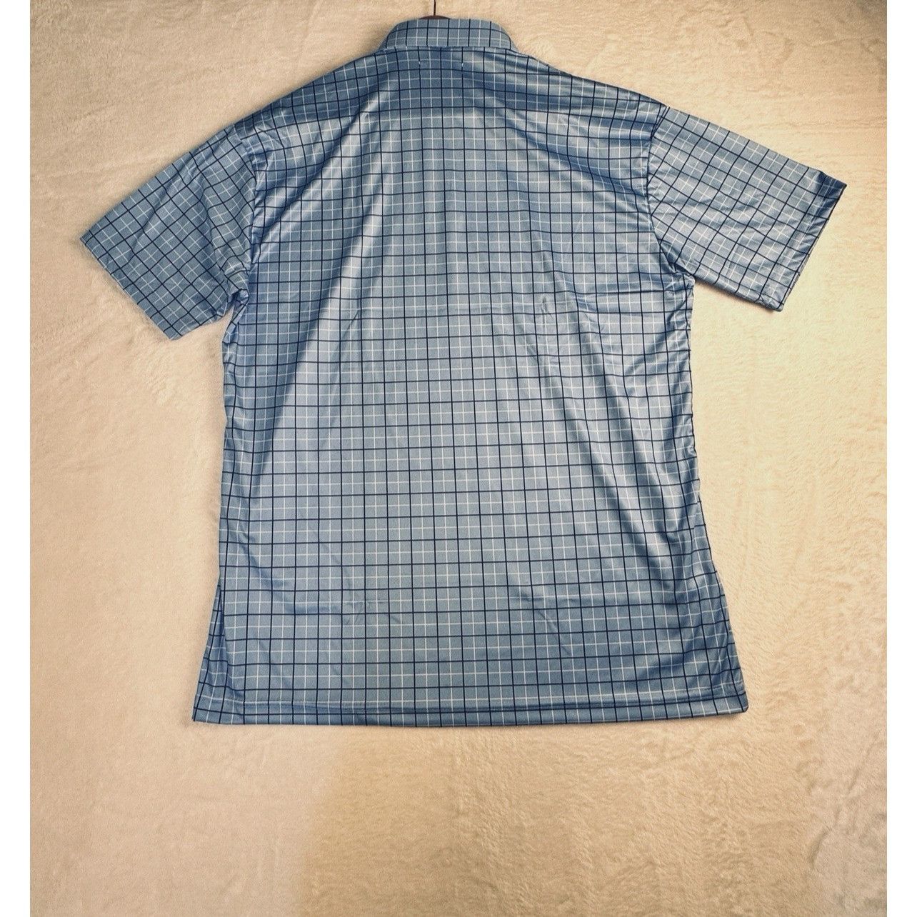 Other Collars & Co. Semi-Spread Collar Polo Shirt Blue Sz L Golf Size US L / EU 52-54 / 3 - 5 Thumbnail