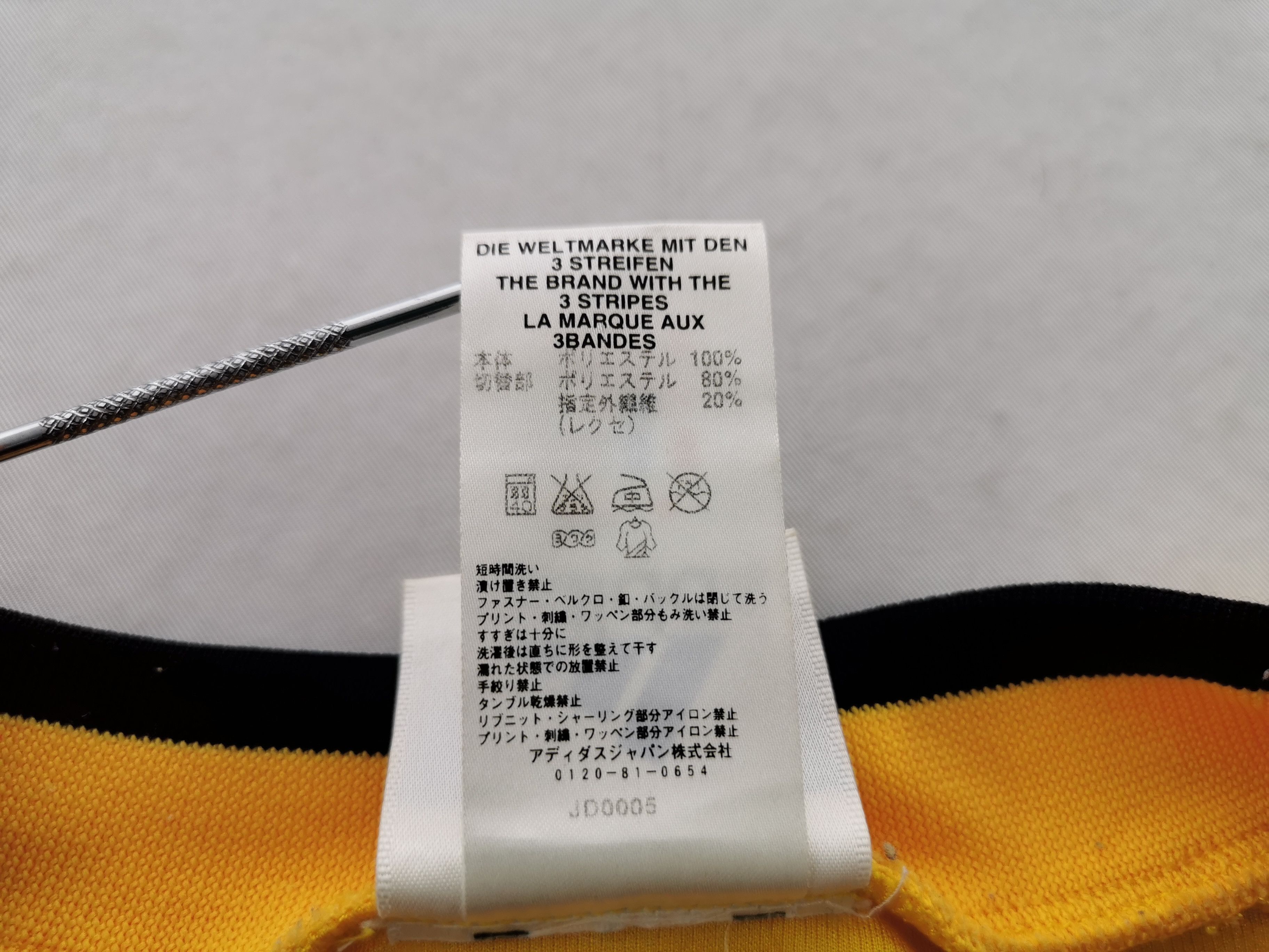 Adidas Vintage 90s Adidas Japan Football GK Jersey Made In Japan Size US M / EU 48-50 / 2 - 7 Thumbnail