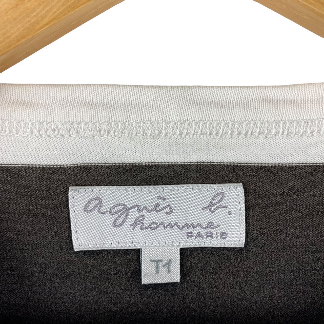 Designer × agnes b. AGNES B Paris Long sleeve stripe tee Size S / US 4 / IT 40 - 3 Thumbnail