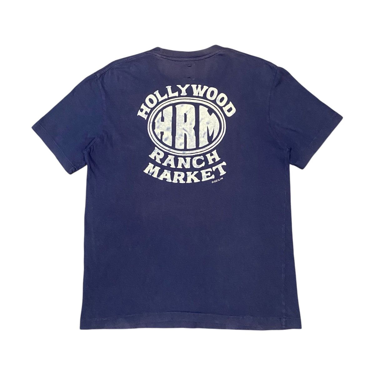 Blue Blue Japan RARE! VINTAGE HR MARKET SELVEDGE POCKET TEE JAPAN SHIRT Size US S / EU 44-46 / 1 - 1 Thumbnail