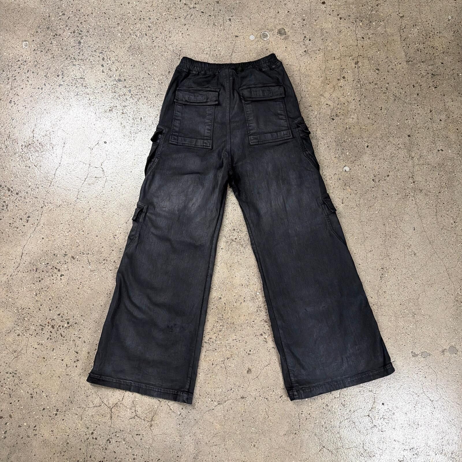 Rick Owens Rick Owens Waxed Jumbo Bela Cargo Jeans Size US 32 / EU 48 - 5 Thumbnail