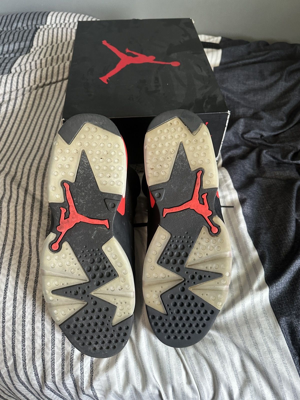 Jordan Brand Jordan Six VI Black Infared Size US 11 / EU 44 - 10 Thumbnail