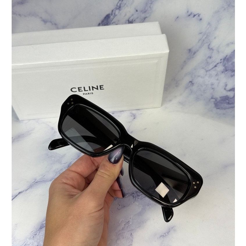 NEW Celine CL40267U Bold Black Unisex Sunglasses