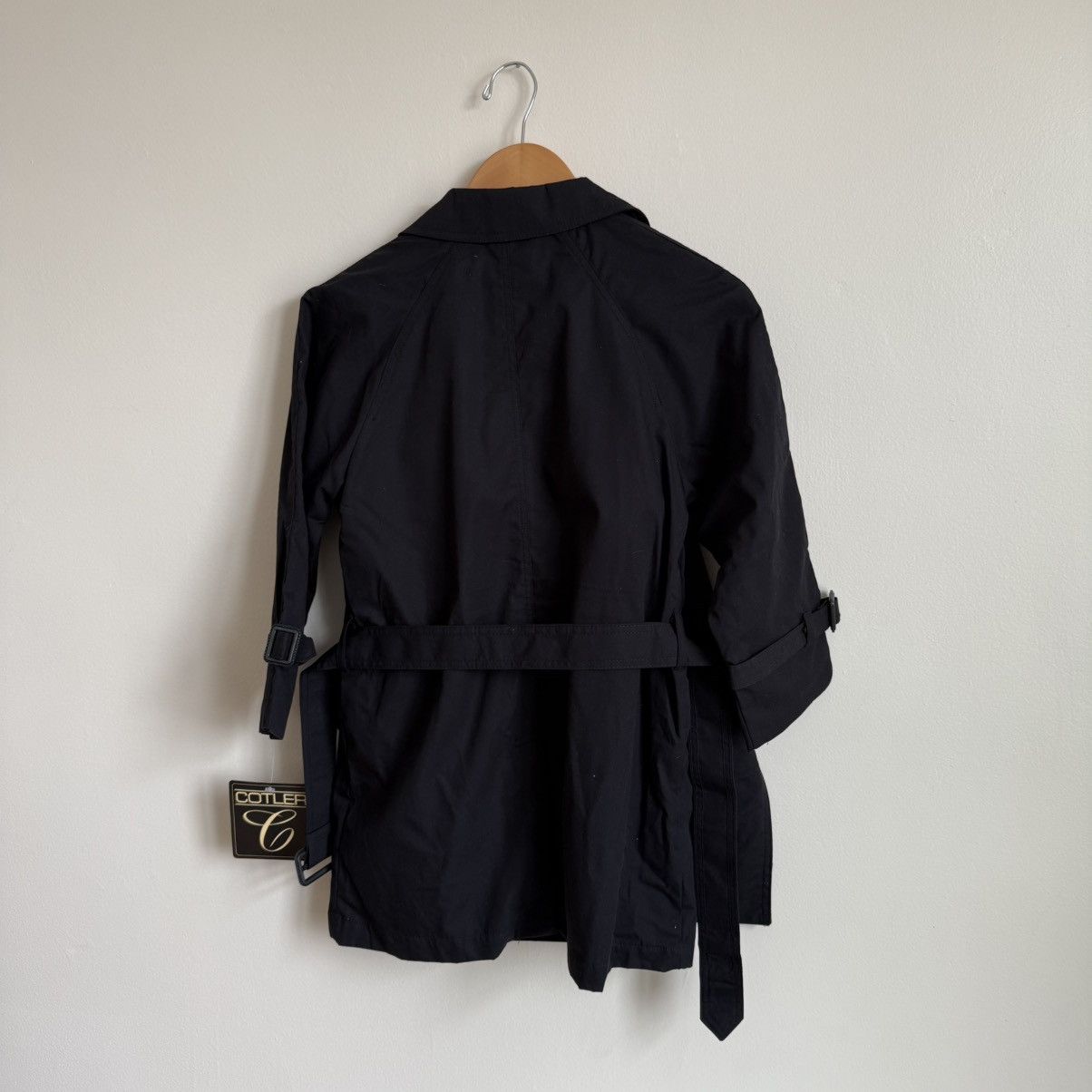 Vintage Cotler Trench Coat Women’s Belted Double Breasted New Tags Size S / US 4 / IT 40 - 12 Thumbnail