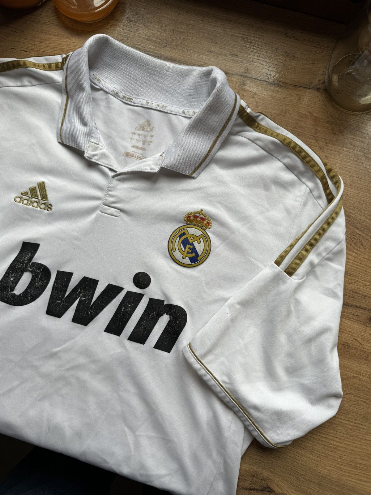 Adidas 2011 Adidas Real Madrid #13 Pedro soccer jersey kit Size US L / EU 52-54 / 3 - 3 Thumbnail
