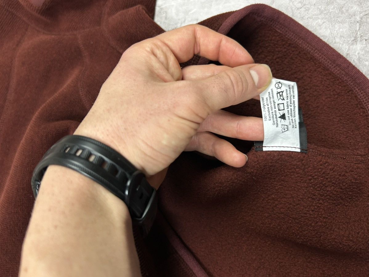 Arc'teryx Vintage Arctery Polartec Fleece Burgundy Pullover Size S / US 4 / IT 40 - 8 Thumbnail