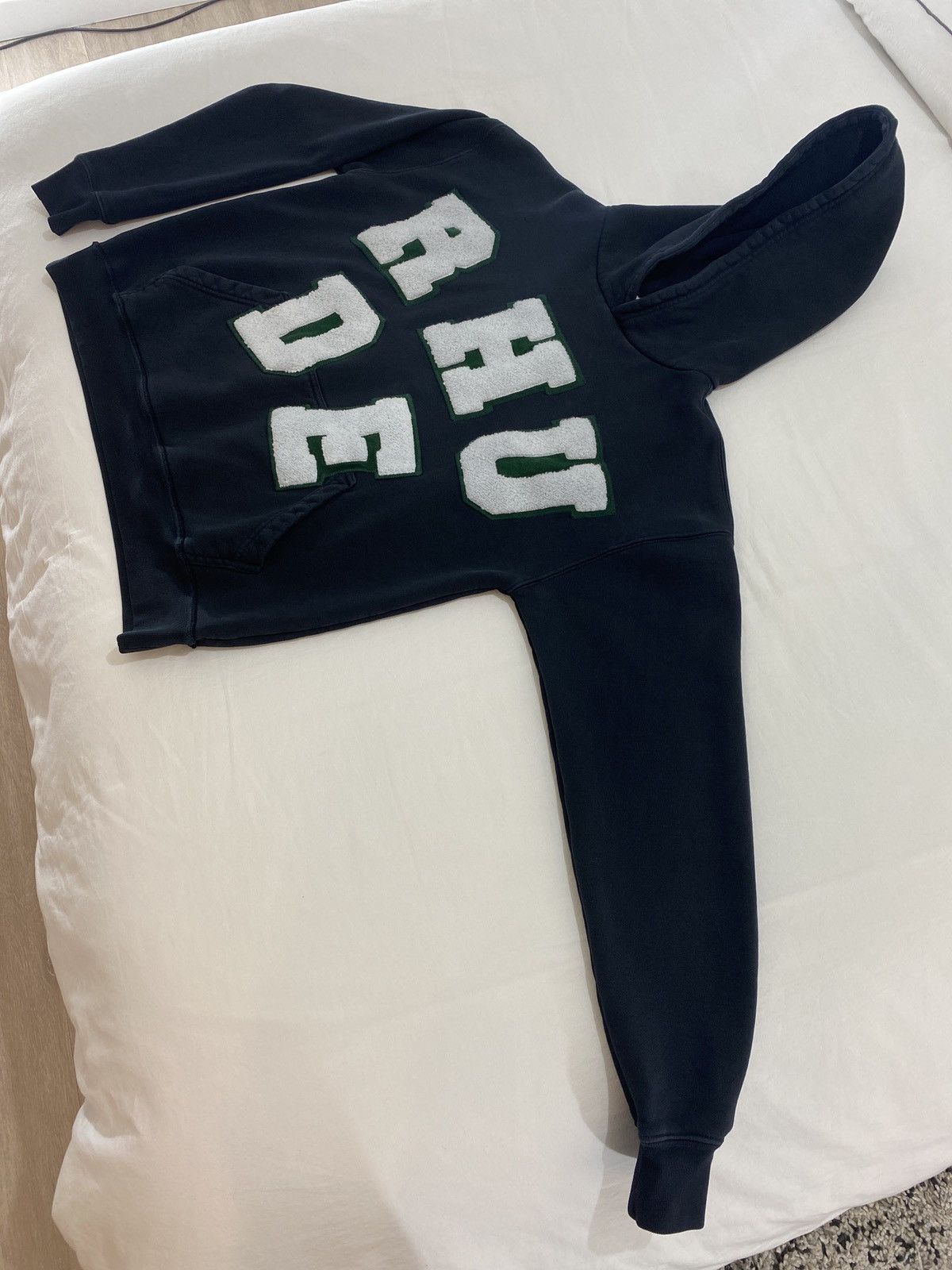 Rhude Rhude Chenille Varsity Patch College Logo Hoodie Size US M / EU 48-50 / 2 - 3 Thumbnail