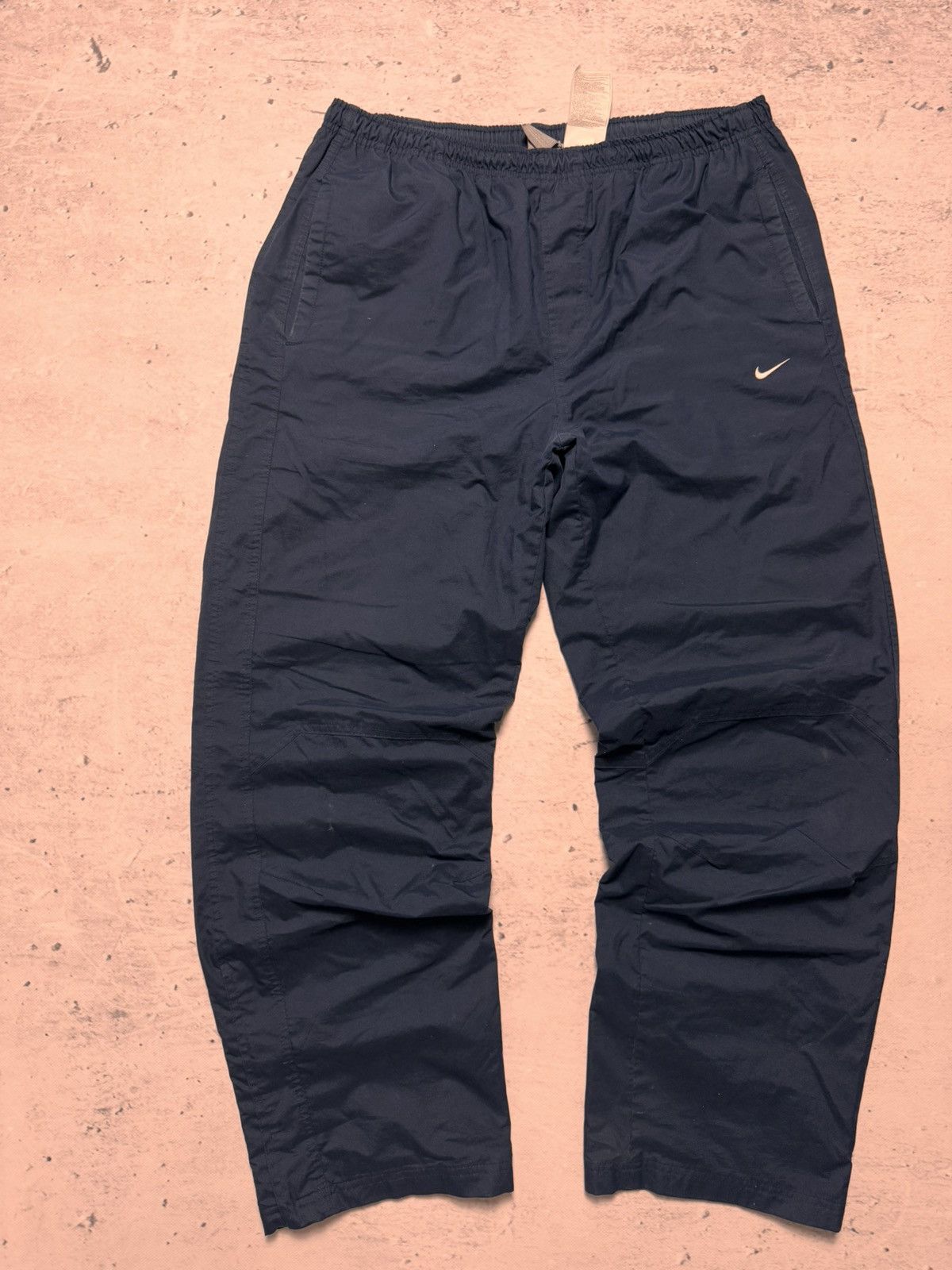 Nike × Vintage NIKE VINTAGE BASIC LOGO OVERSIZE BAGGY PANTS Size US 34 / EU 50 - 3 Thumbnail