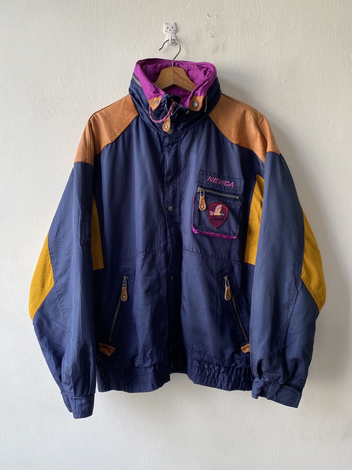 Nevica × Vintage Vintage 90s Nevica Ski Blok Colour Jacket Size US XL / EU 56 / 4 - 3 Thumbnail