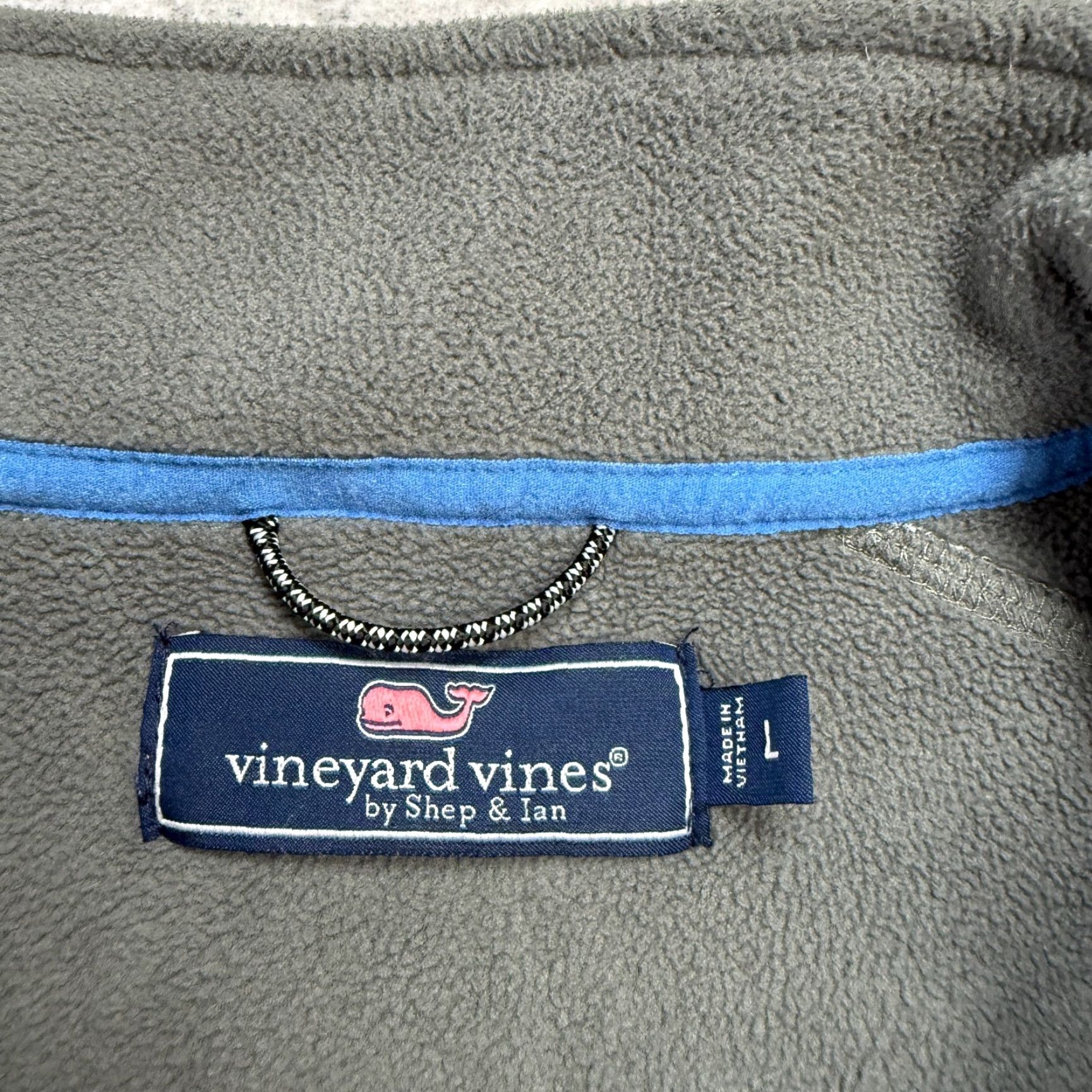 Vineyard Vines Vineyard Vines Vest Mens Large Gray Mountain Sweater Fleece Zip Up Preppy Travel Venturing Size US L / EU 52-54 / 3 - 3 Thumbnail