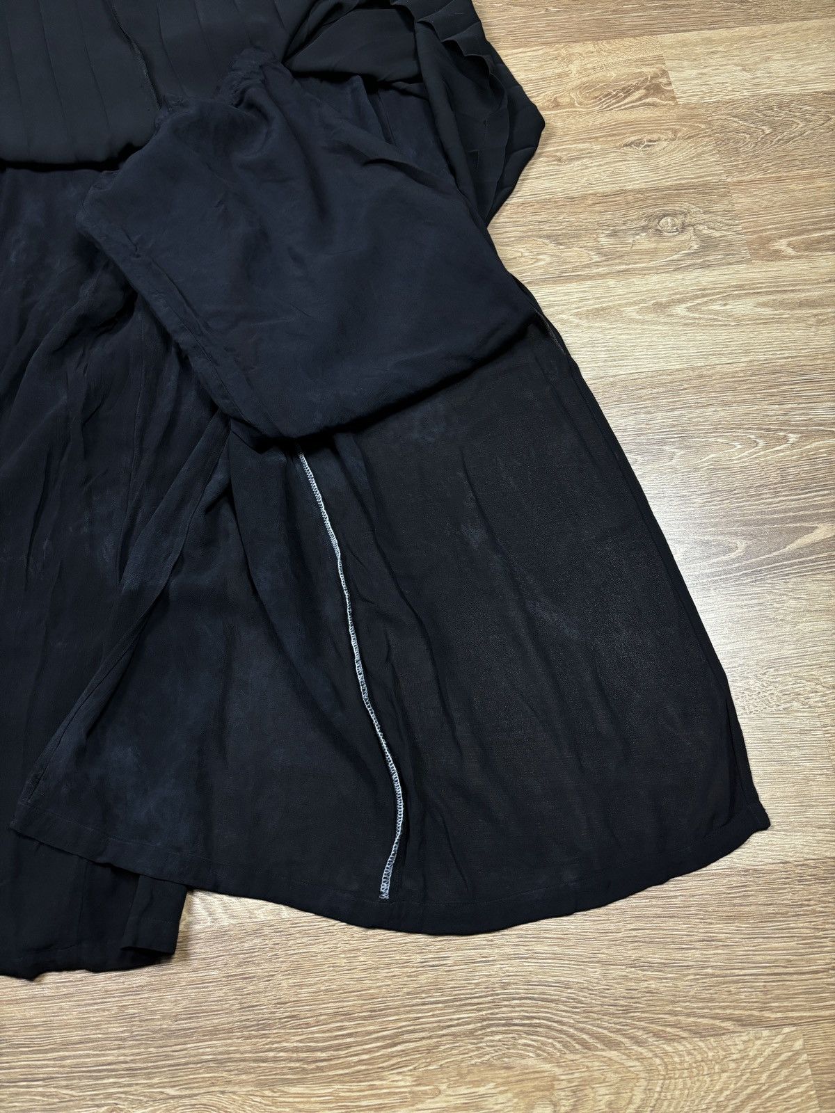Issey Miyake Issey Miyake Layered Pleated Skirt Trousers Size 28" / US 6 / IT 42 - 7 Thumbnail