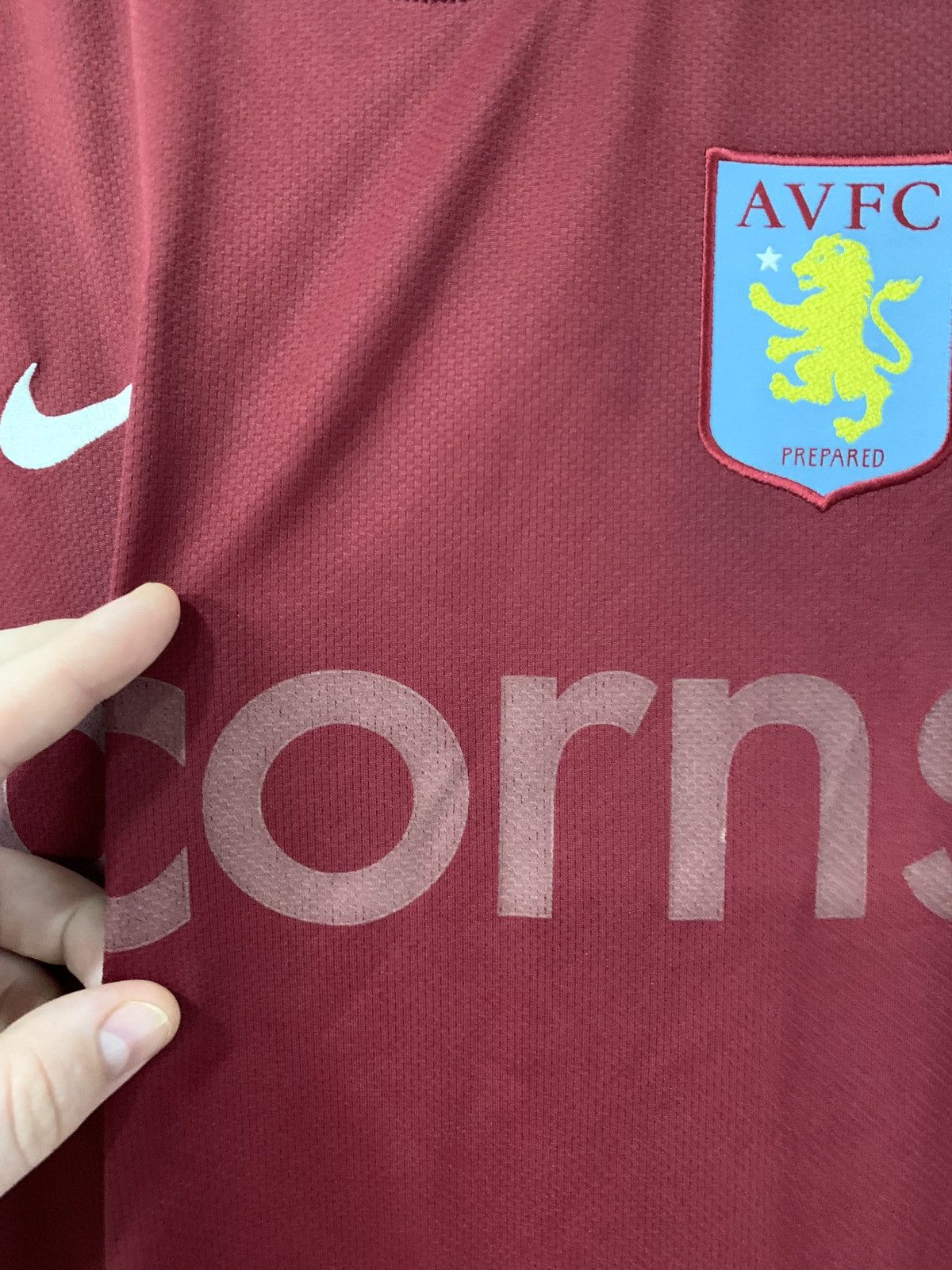 Vintage Aston Villa 2009 Home Football Shirt Nike Soccer Jersey M Size US M / EU 48-50 / 2 - 7 Thumbnail