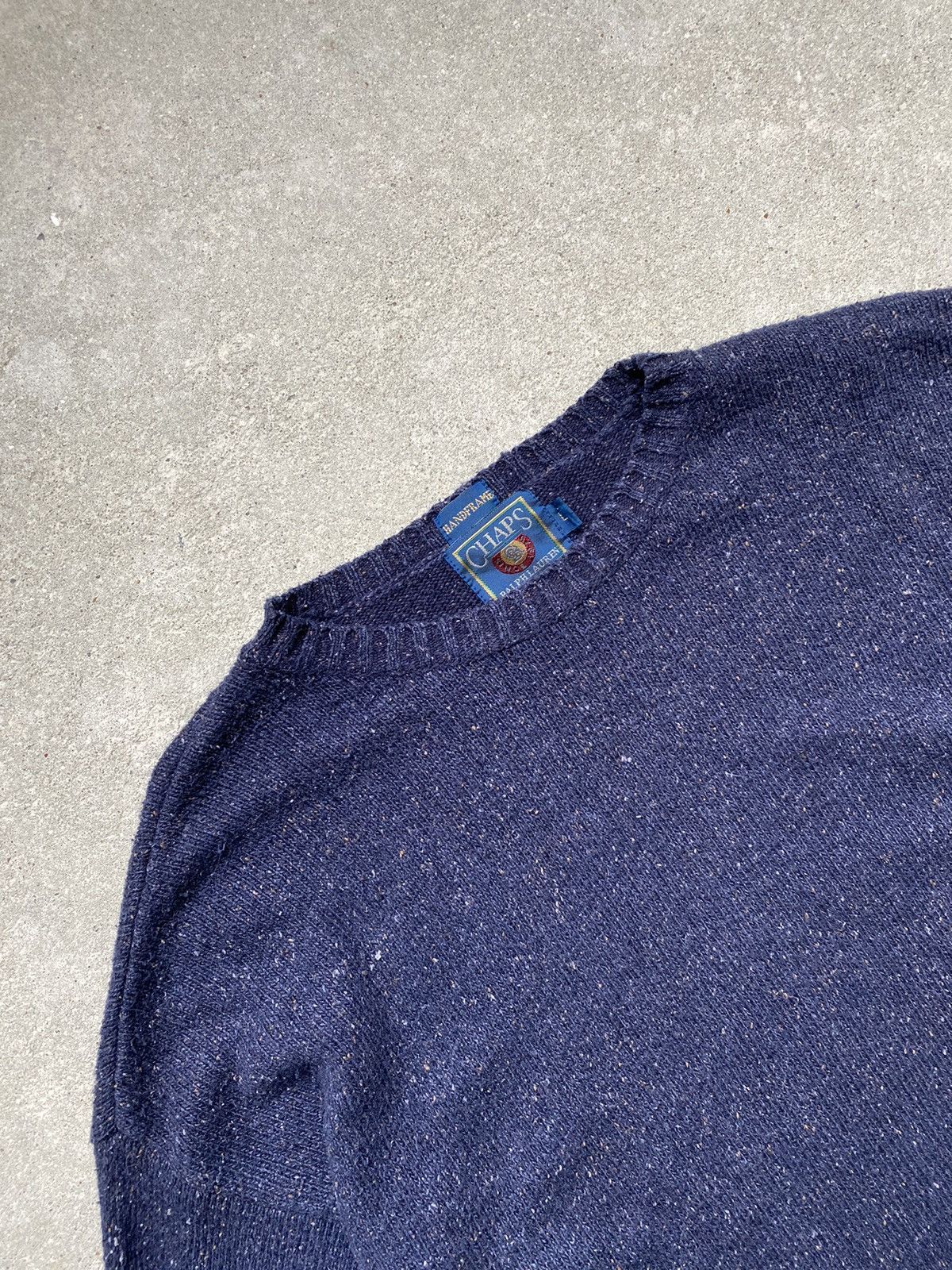 Chaps Ralph Lauren Vintage Ralph Lauren CHAPS Silk Sweater Size US L / EU 52-54 / 3 - 3 Thumbnail