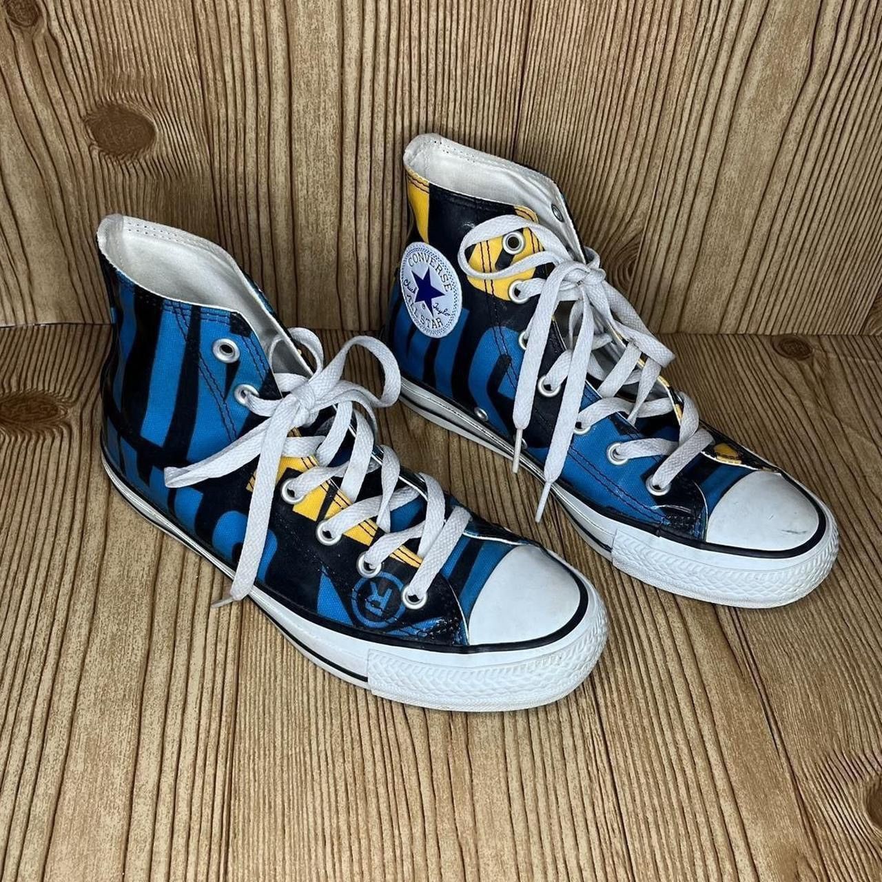 Converse Converse Japan chuck taylor high hi top blue yellow Size US 7.5 / IT 37.5 - 2 Thumbnail