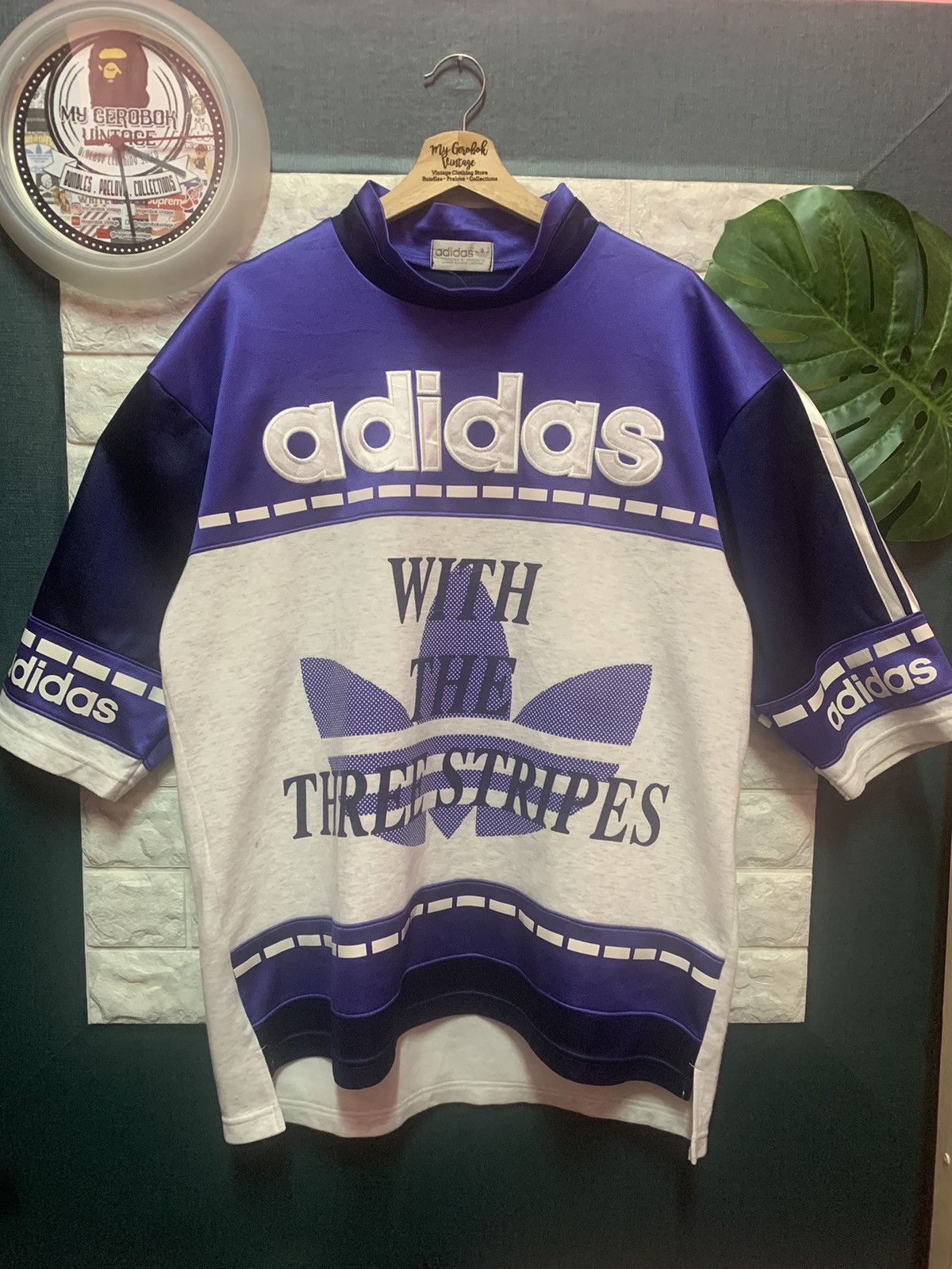 Adidas × Descente × Vintage VINTAGE!! Shirt 80